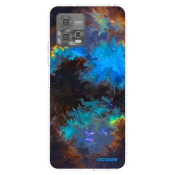Picasee husă transparentă din silicon pentru Motorola Moto G72 - Space