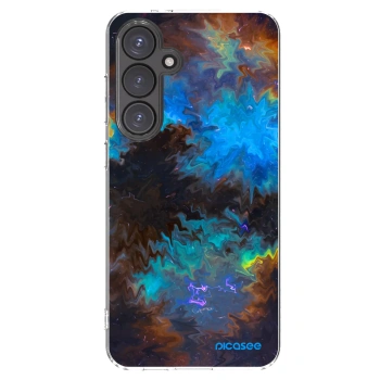 Picasee husă transparentă din silicon pentru Samsung Galaxy S24 FE S721B - Space