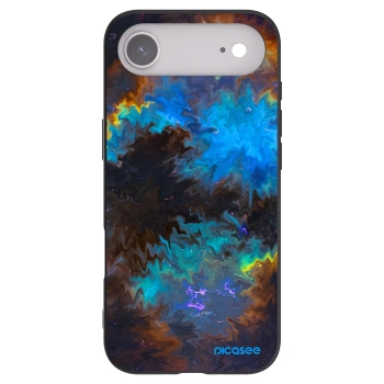 Picasee husă neagră din silicon pentru Apple iPhone Air - Space