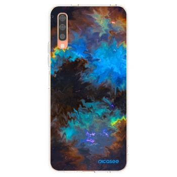 Picasee husă transparentă din silicon pentru Samsung Galaxy A70 A705F - Space