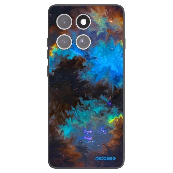Picasee husă neagră din silicon pentru Motorola Edge 60 Fusion - Space