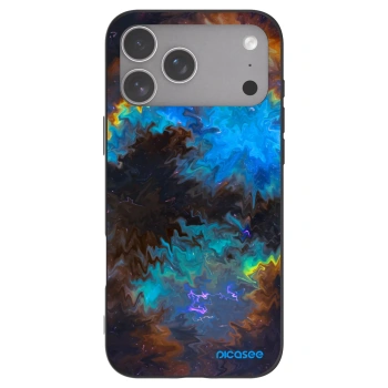 Picasee husă neagră din silicon pentru Apple iPhone 18 Pro Max - Space