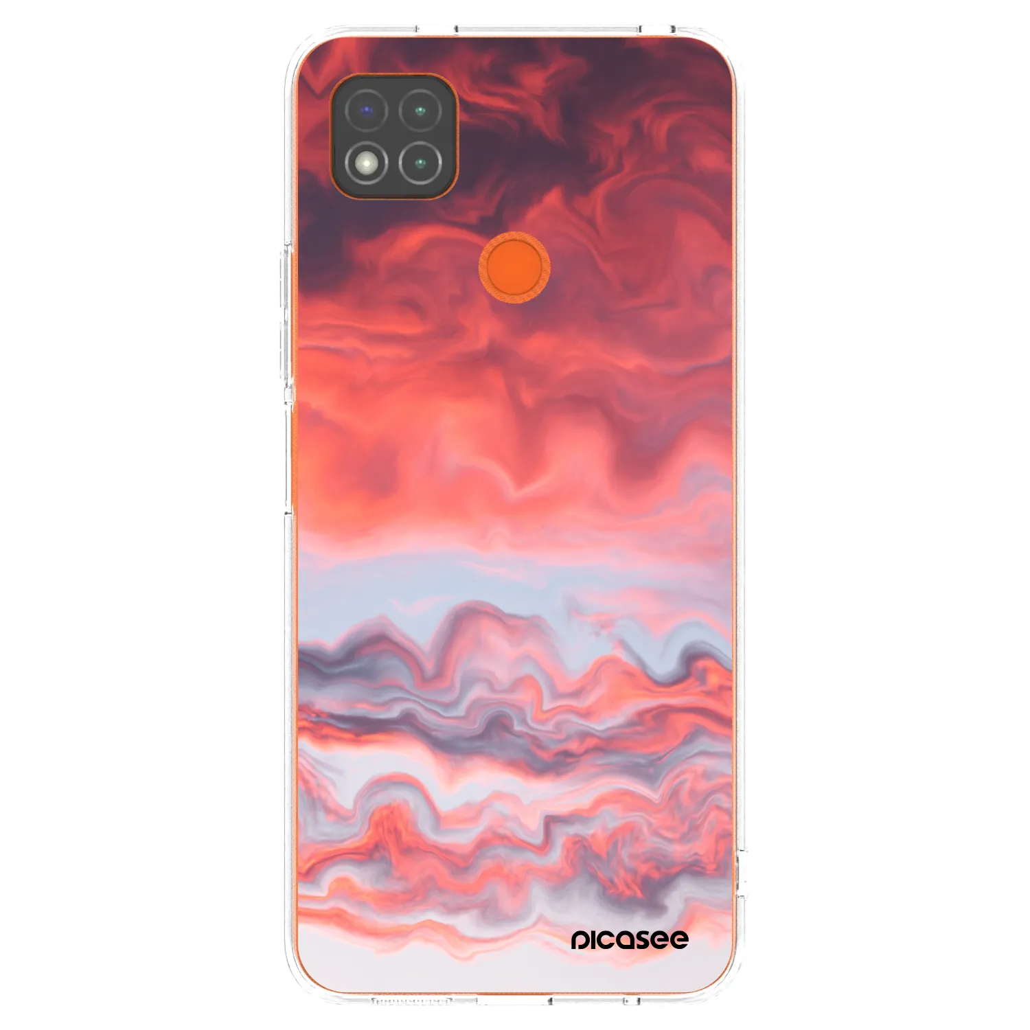 Picasee husă transparentă din silicon pentru Xiaomi Redmi 9C - Sunset