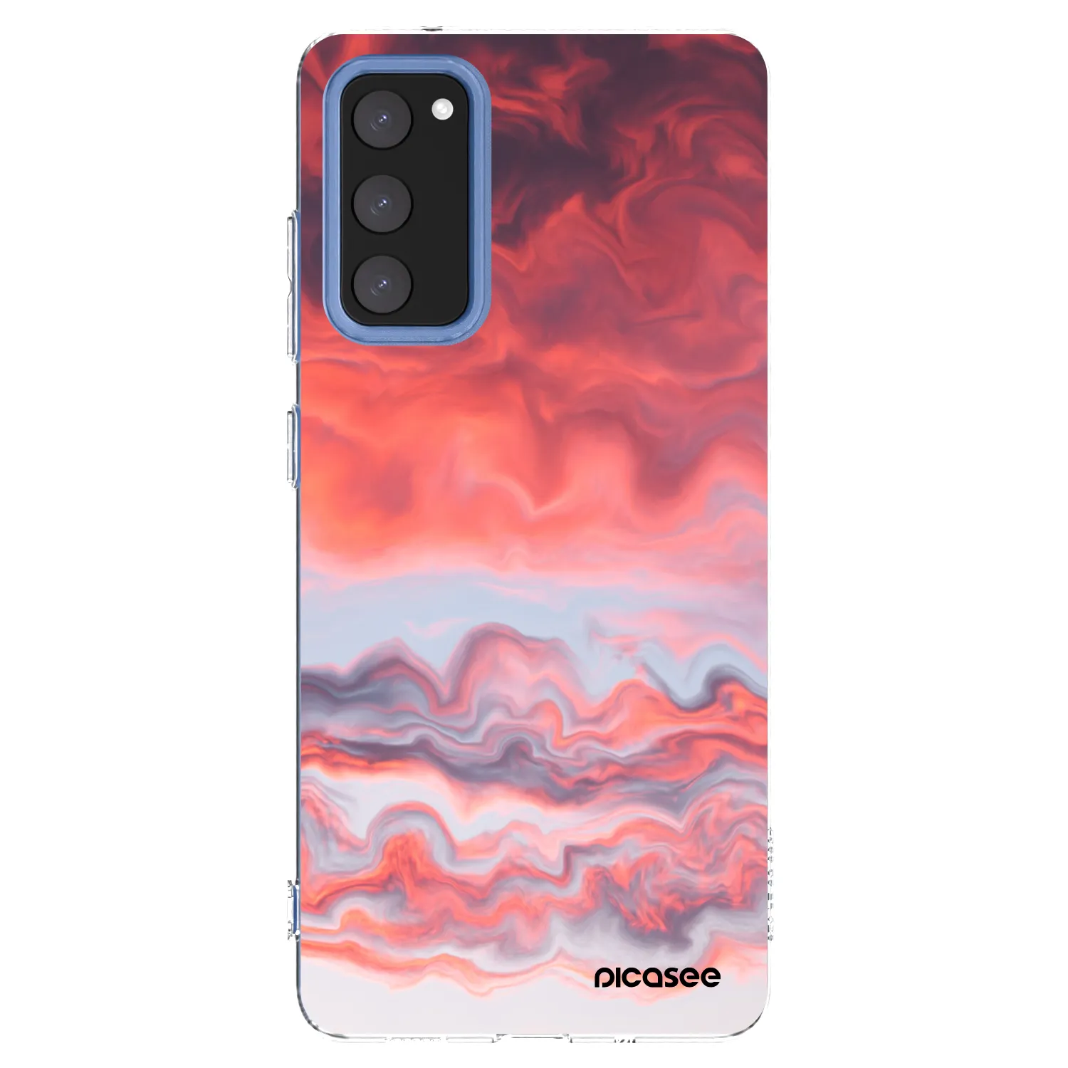 Picasee husă transparentă din silicon pentru Samsung Galaxy S20 FE - Sunset