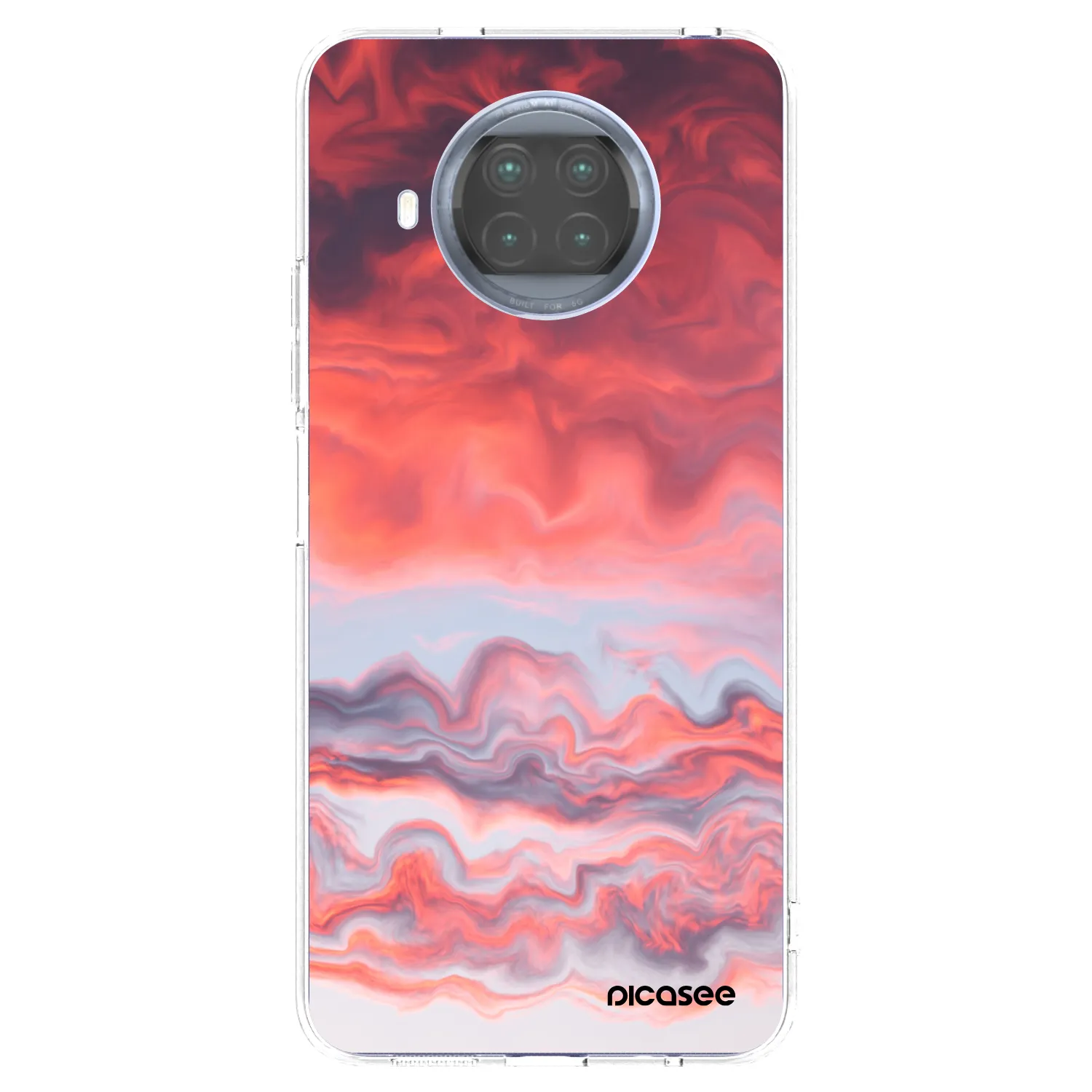 Picasee husă transparentă din silicon pentru Xiaomi Mi 10T Lite - Sunset