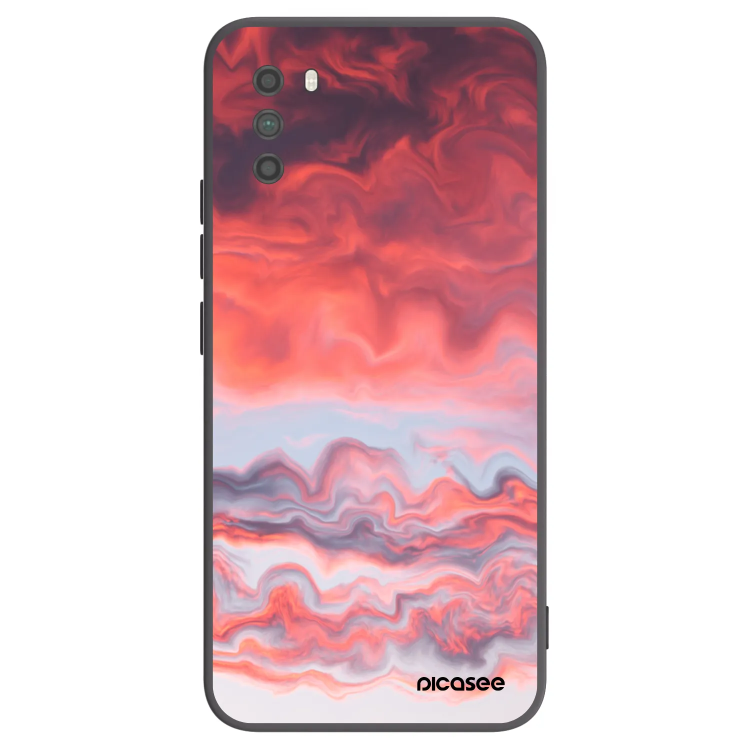 Picasee husă neagră din silicon pentru Xiaomi Poco M3 - Sunset