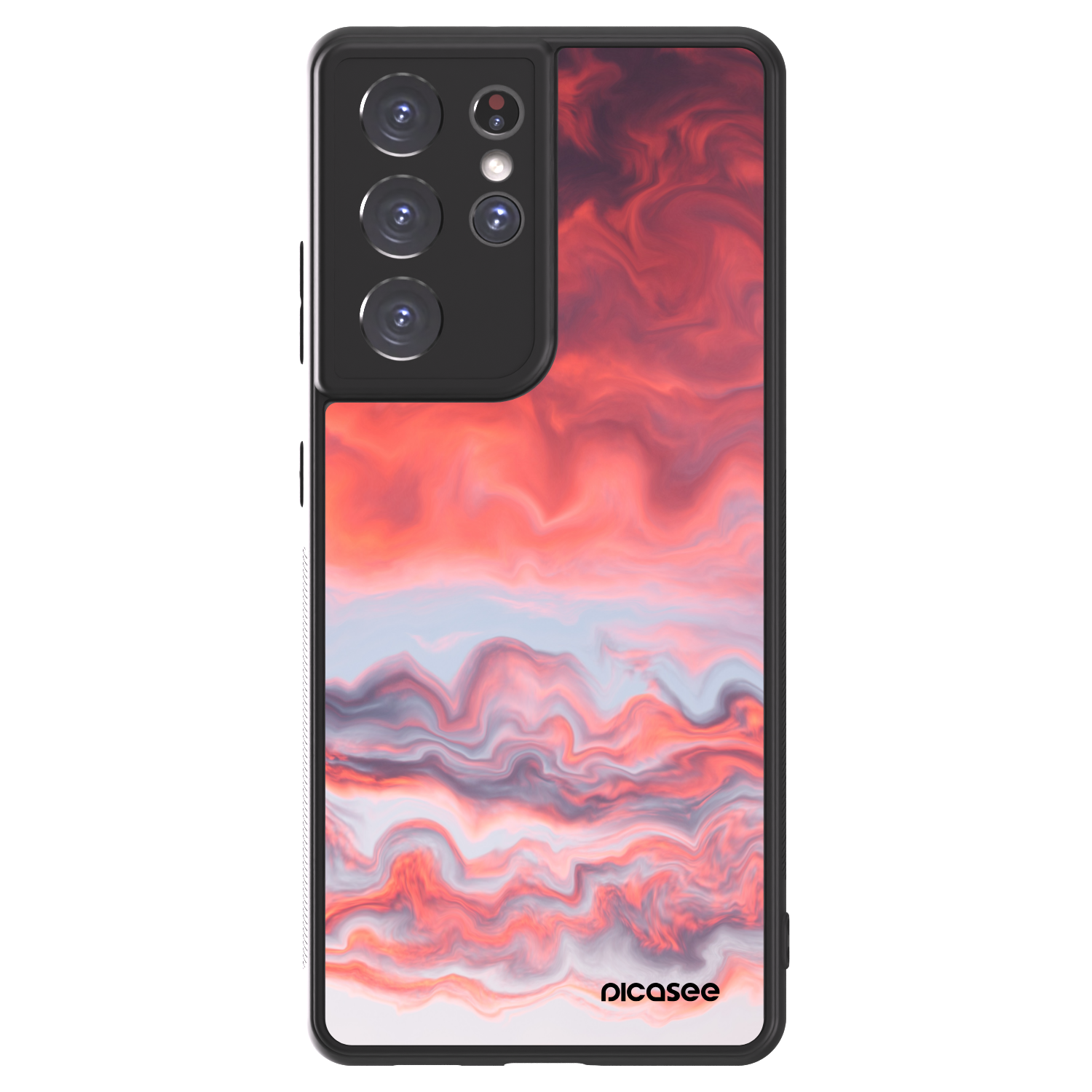 Picasee ULTIMATE CASE pentru Samsung Galaxy S21 Ultra 5G G998B - Sunset