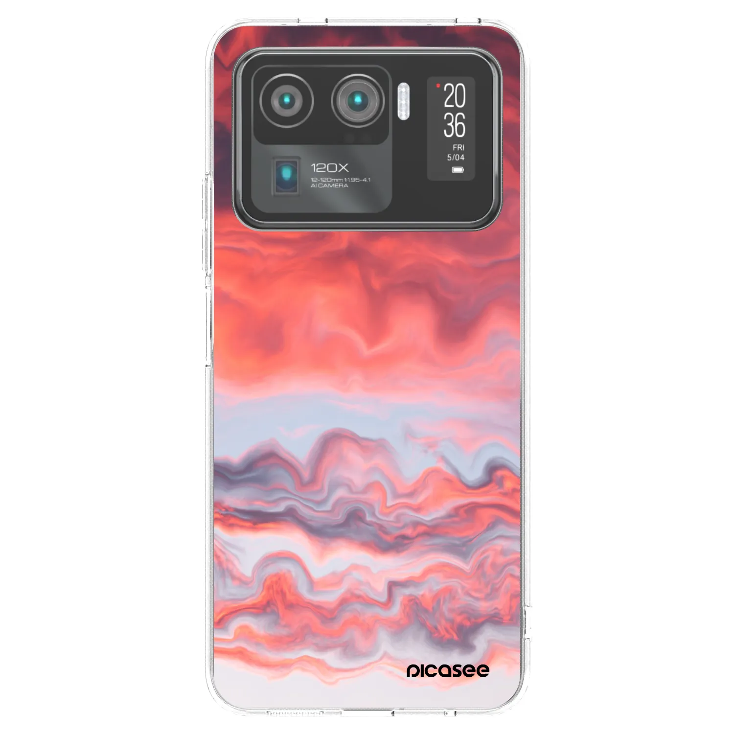 Picasee husă transparentă din silicon pentru Xiaomi Mi 11 Ultra - Sunset