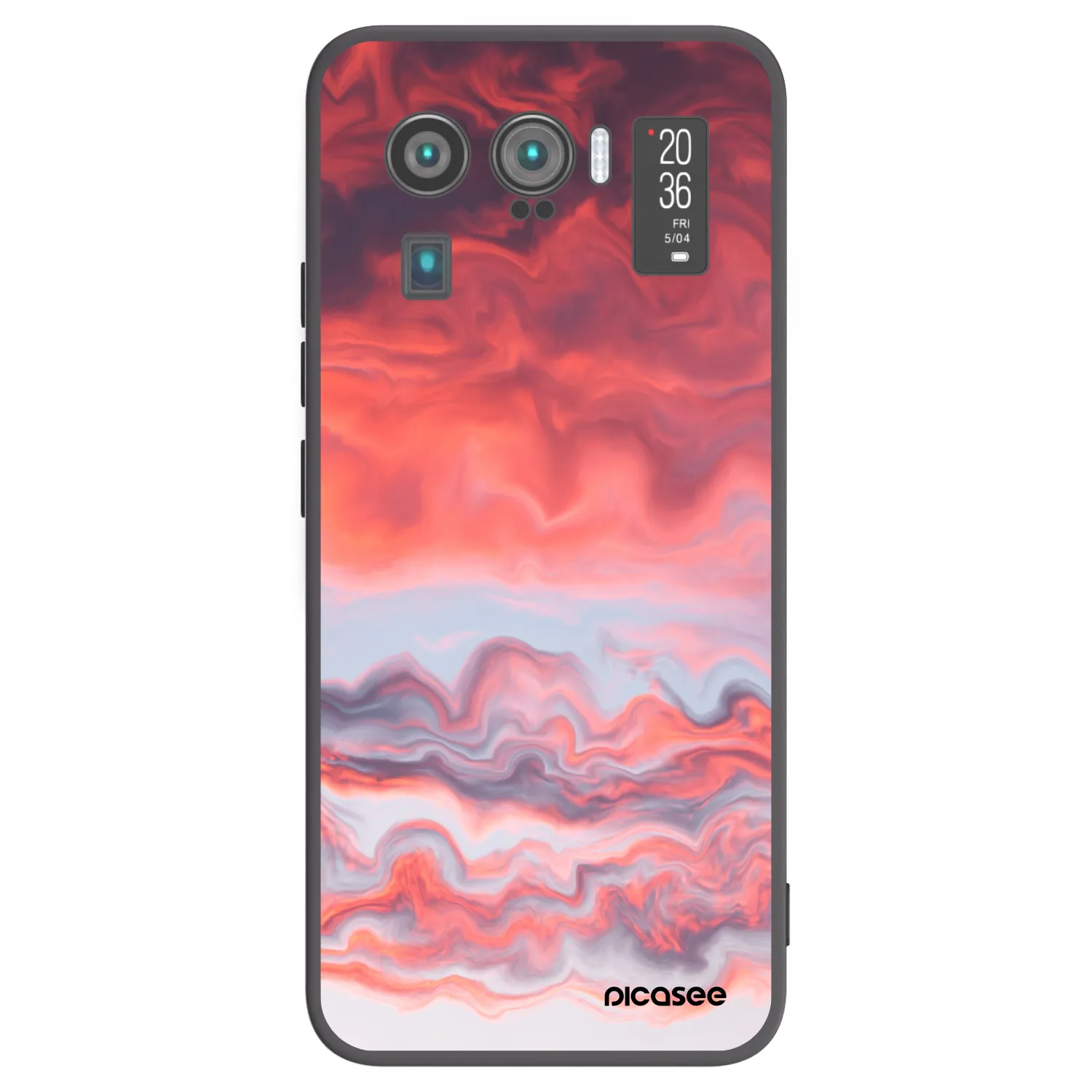 Picasee husă neagră din silicon pentru Xiaomi Mi 11 Ultra - Sunset