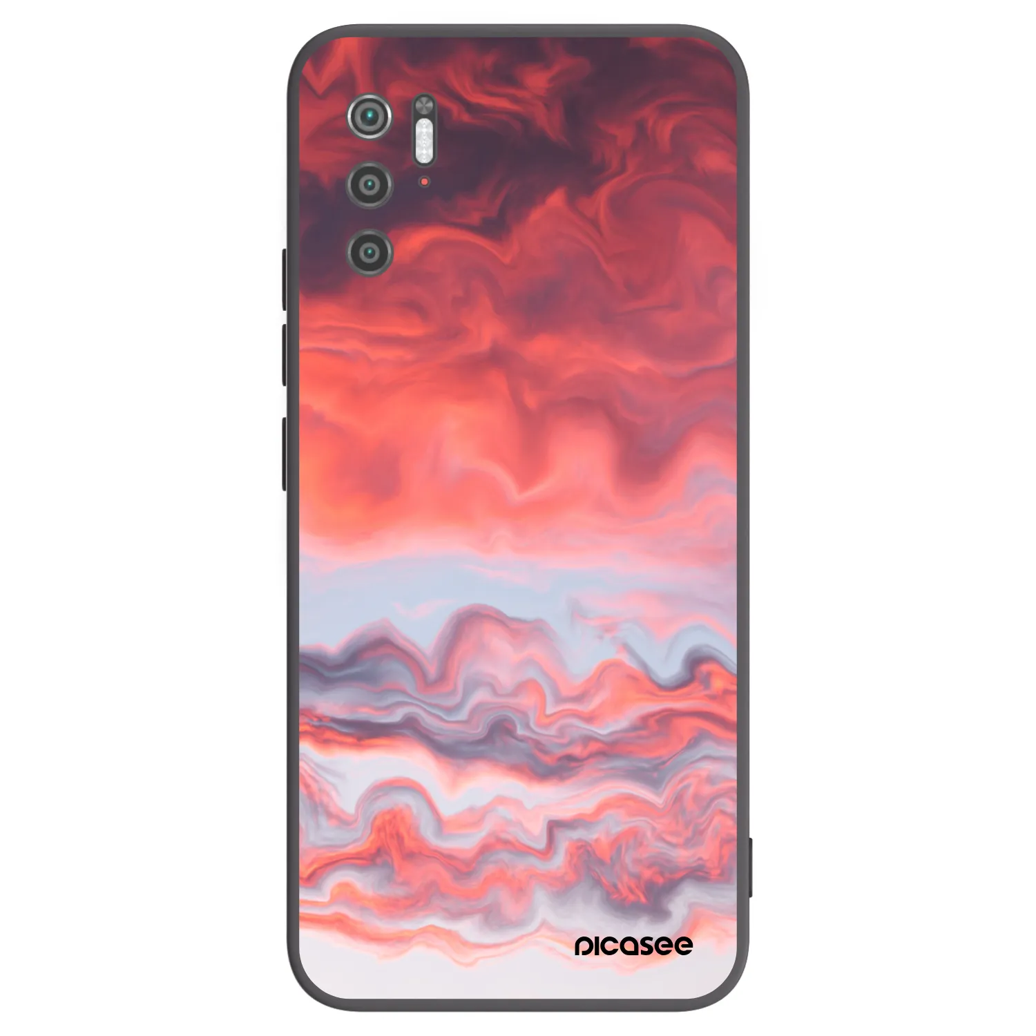 Picasee husă neagră din silicon pentru Xiaomi Poco M3 Pro 5G - Sunset
