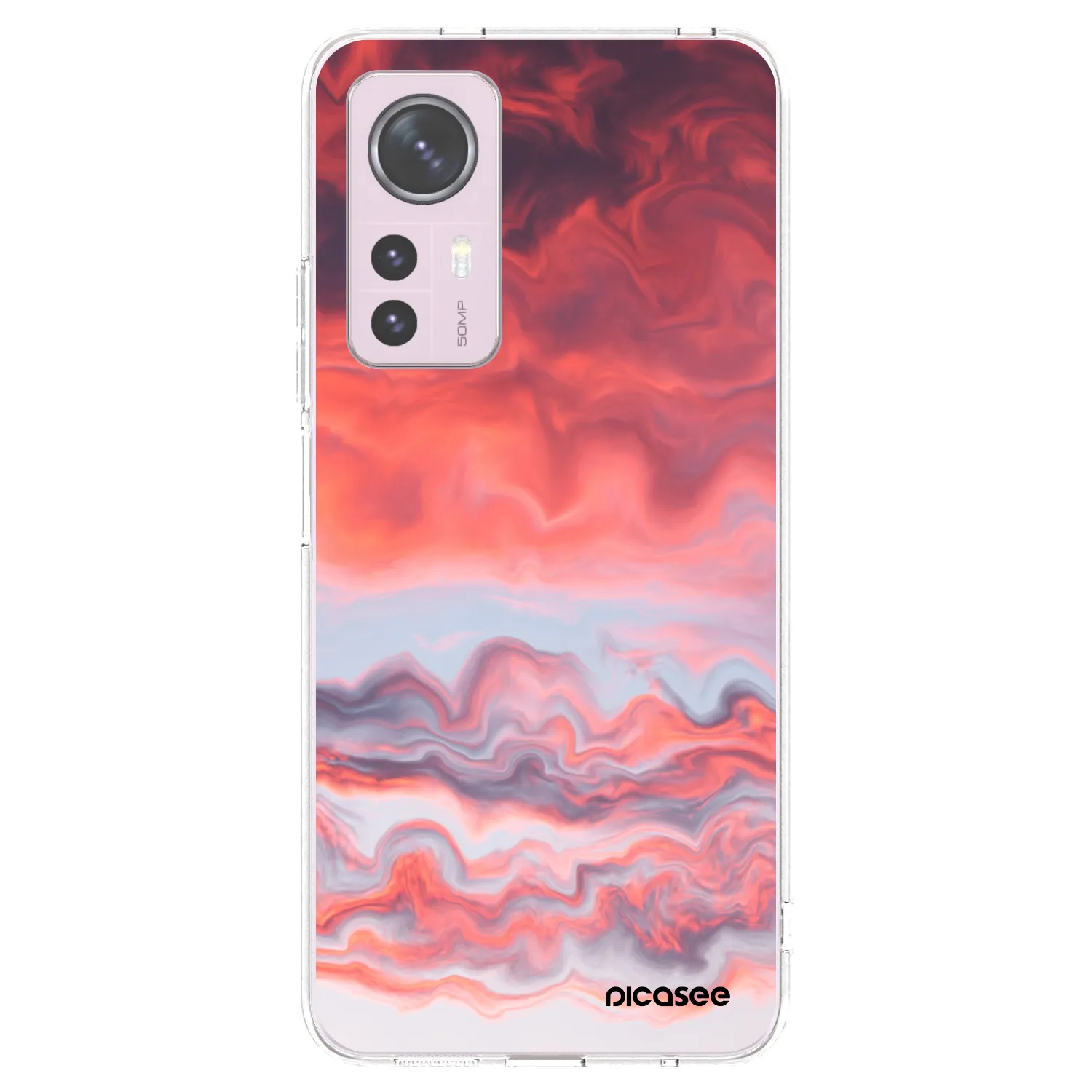 Picasee husă transparentă din silicon pentru Xiaomi 12 - Sunset
