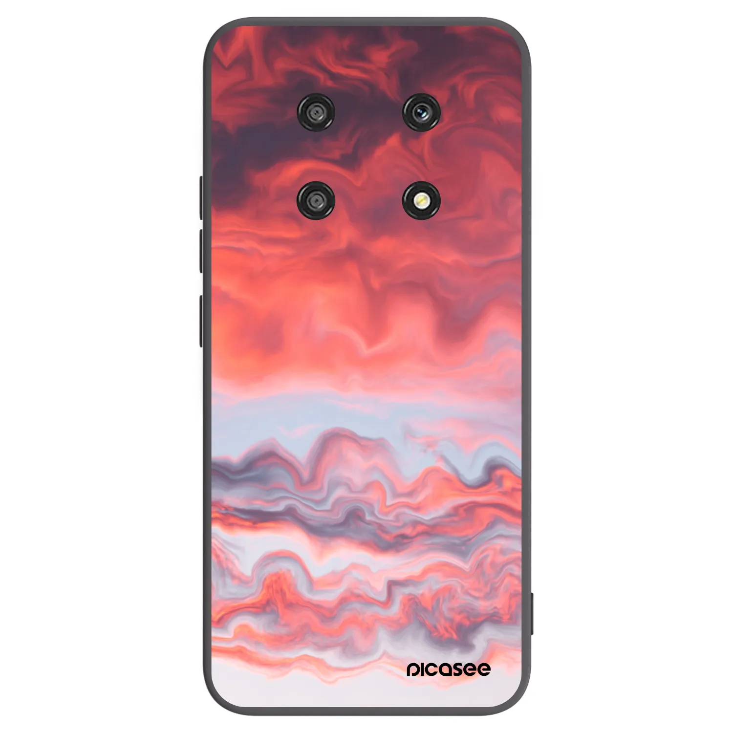 Picasee husă neagră din silicon pentru Honor Magic4 Lite 5G - Sunset