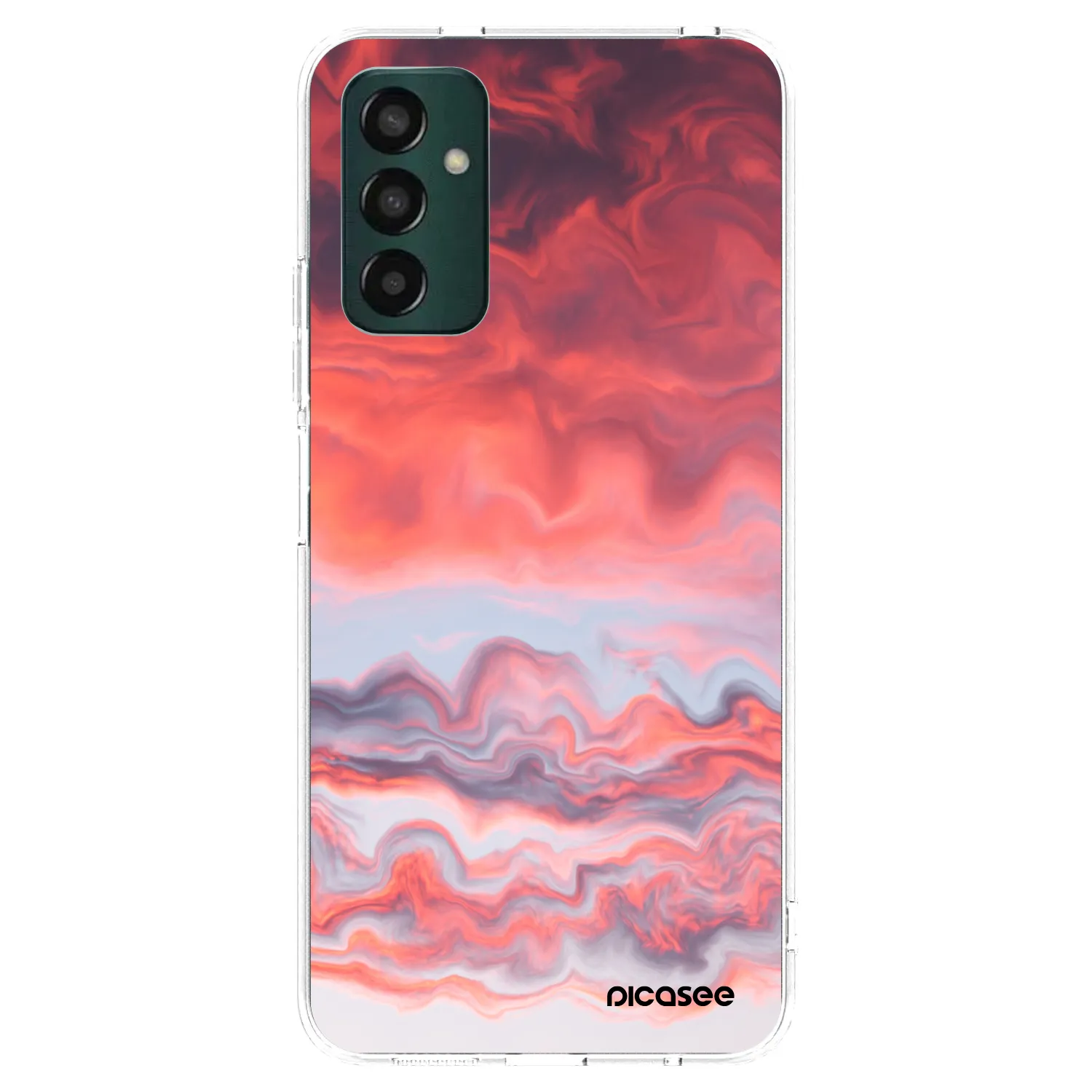 Picasee husă transparentă din silicon pentru Samsung Galaxy M23 5G - Sunset