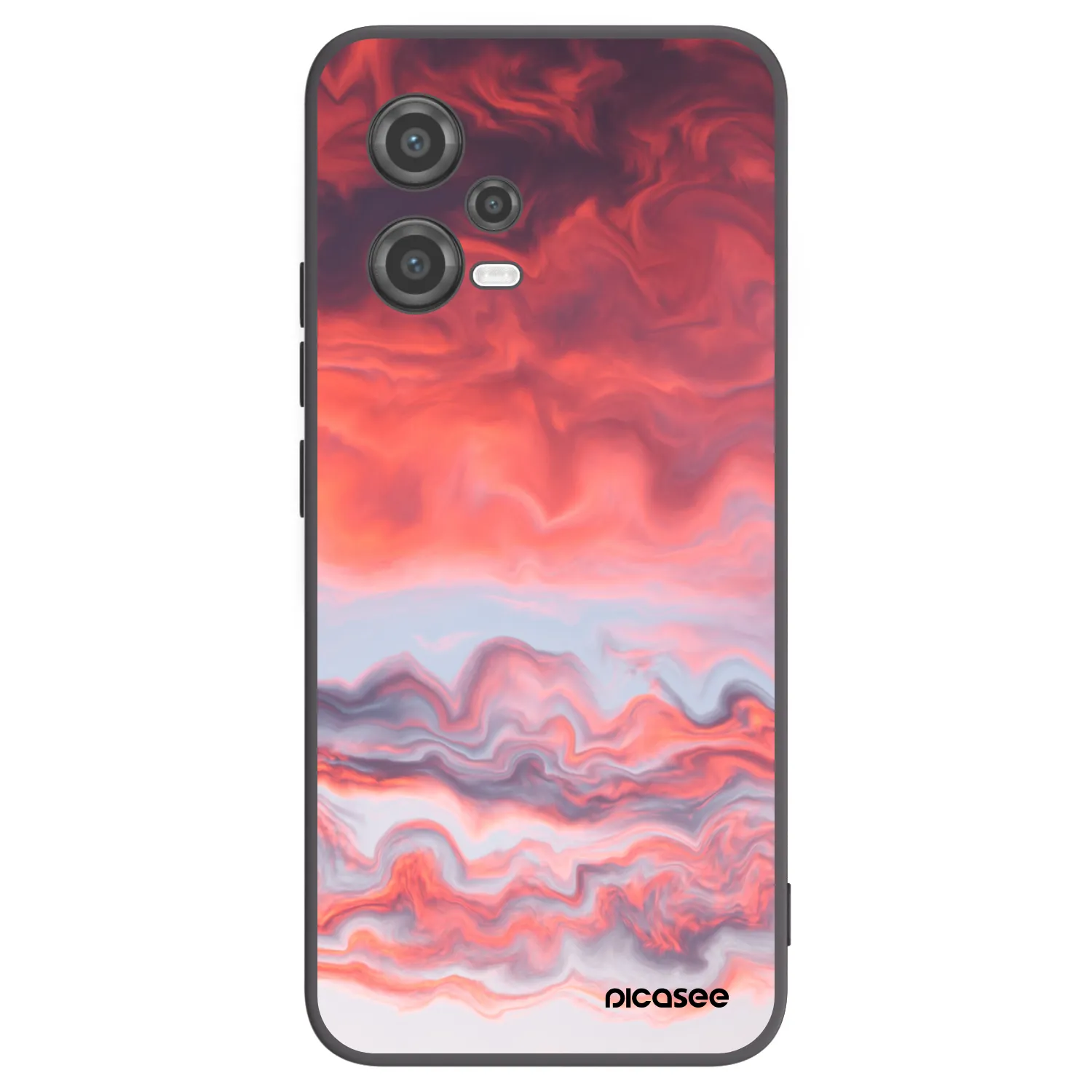 Picasee husă neagră din silicon pentru Xiaomi Poco X5 - Sunset