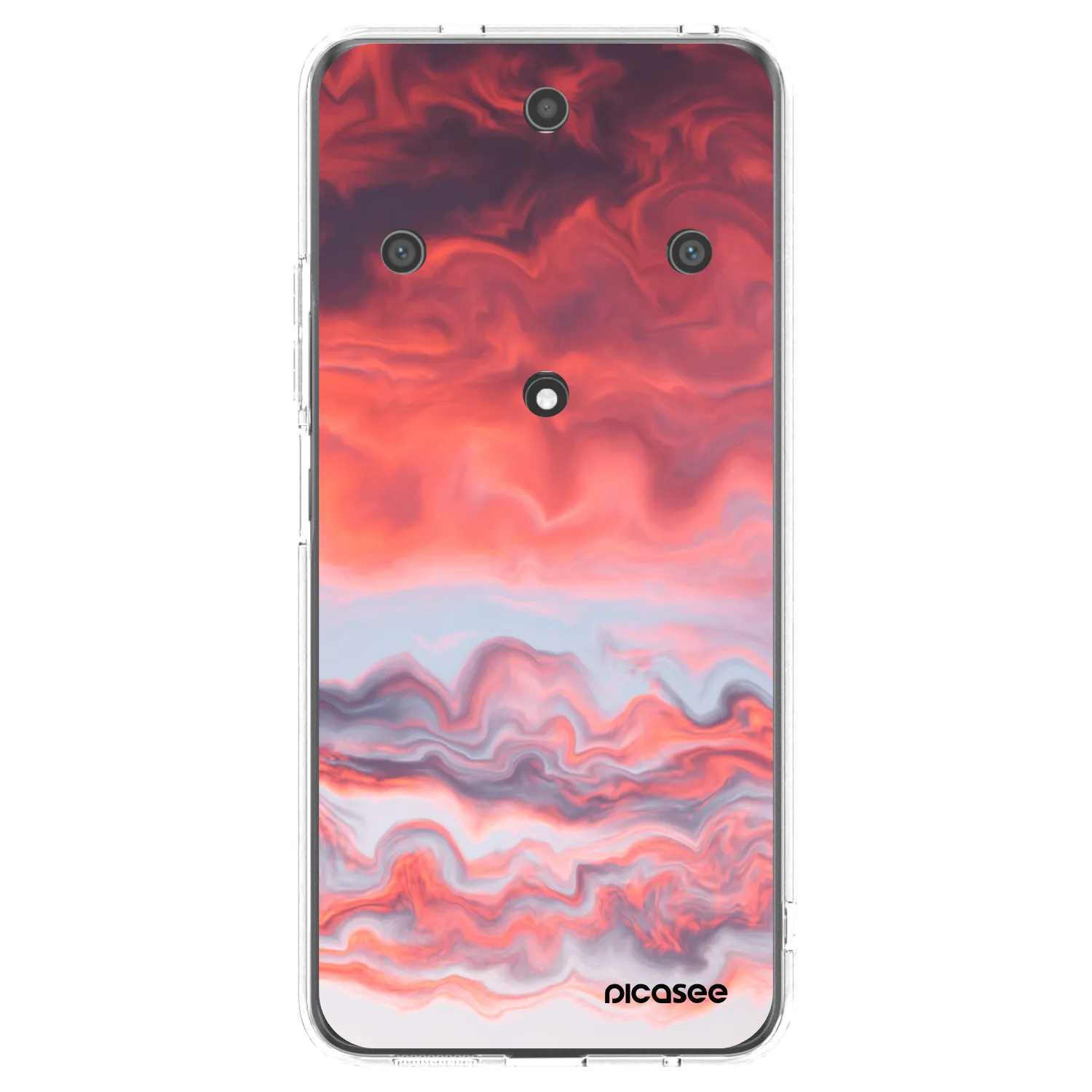 Picasee husă transparentă din silicon pentru Honor Magic5 Lite 5G - Sunset