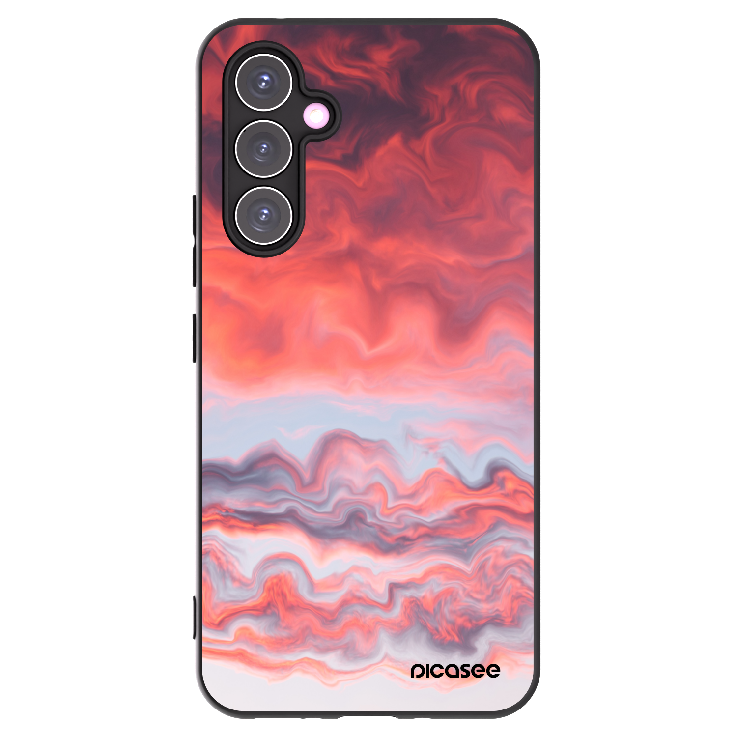 Picasee husă neagră din silicon pentru Samsung Galaxy A54 5G A546B - Sunset