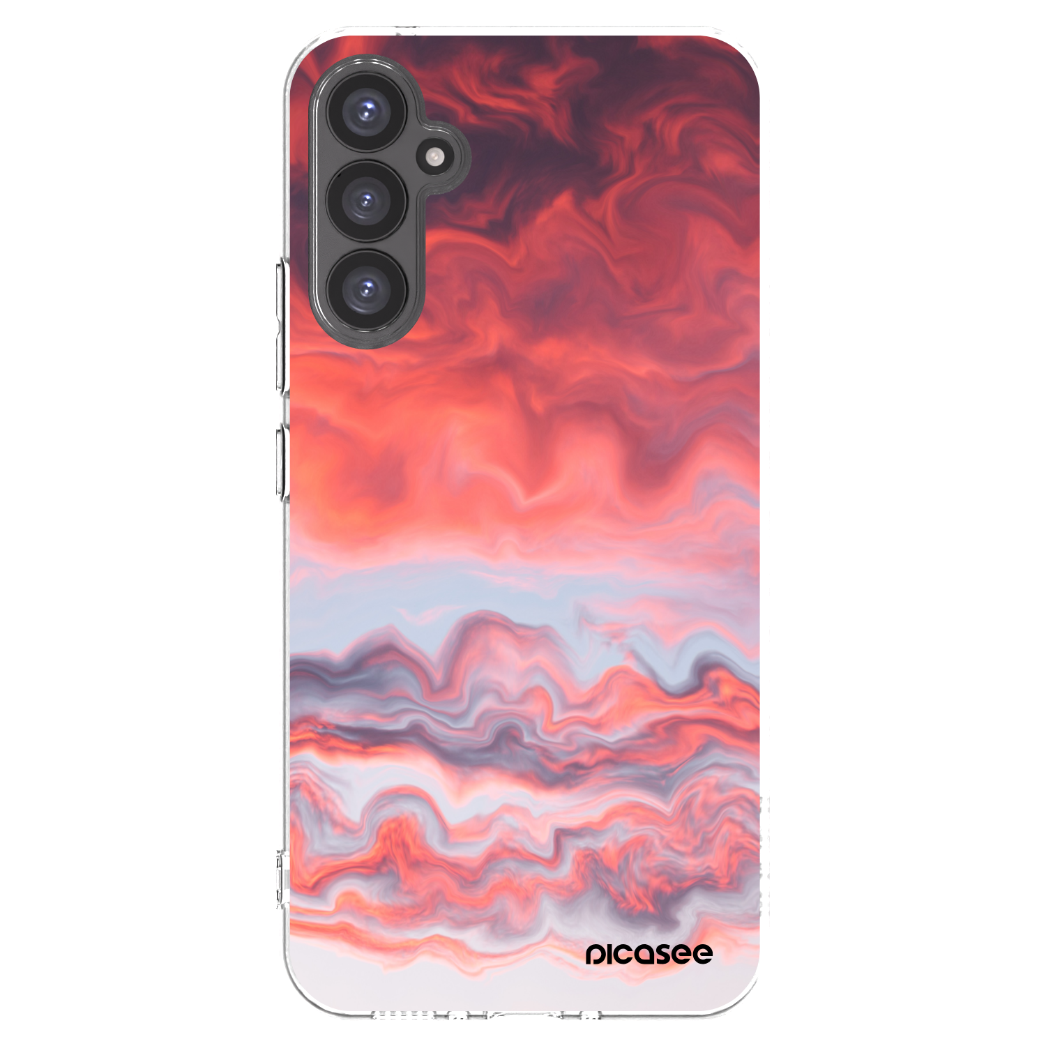 Picasee husă transparentă din silicon pentru Samsung Galaxy A34 5G A346B - Sunset