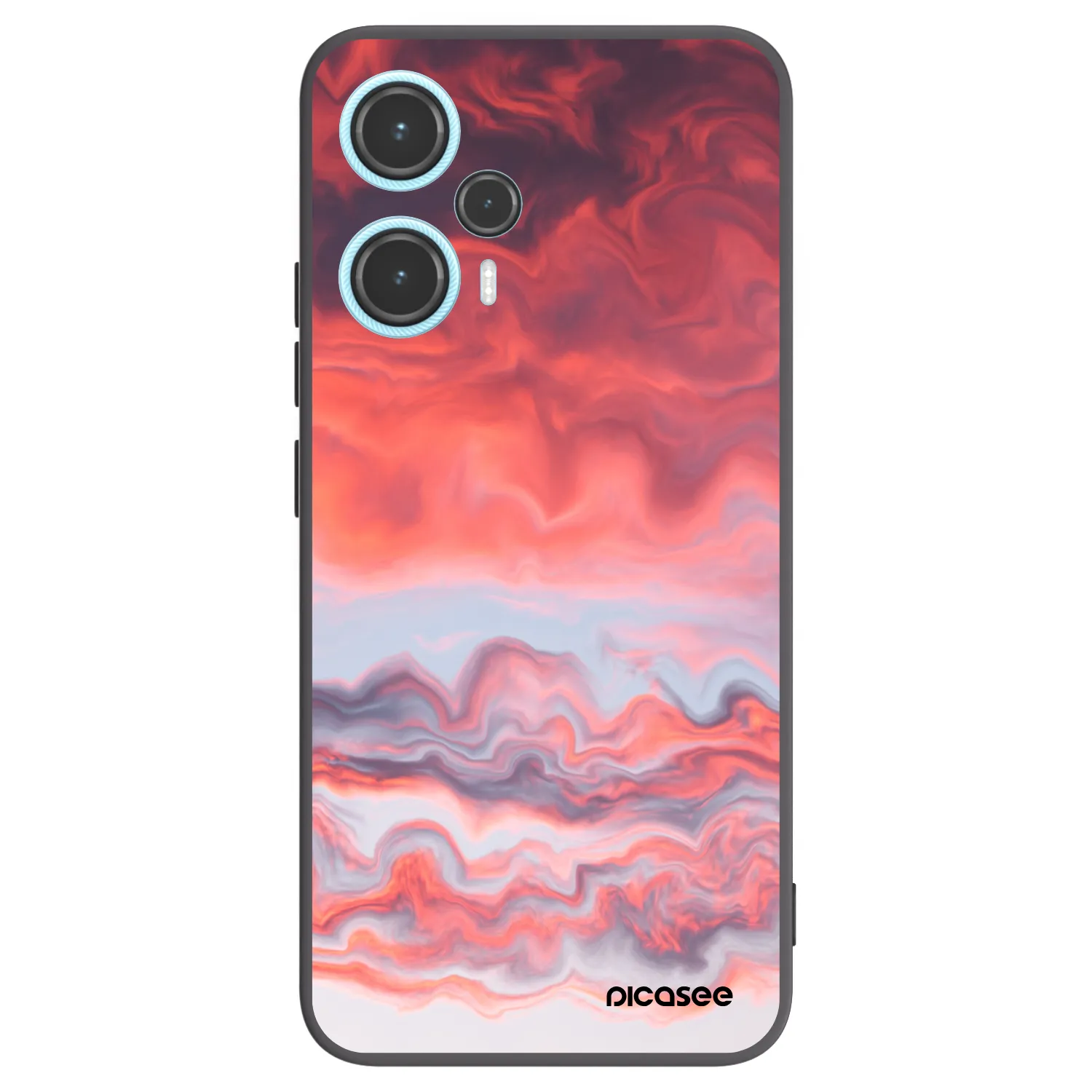 Picasee husă neagră din silicon pentru Xiaomi Poco F5 - Sunset