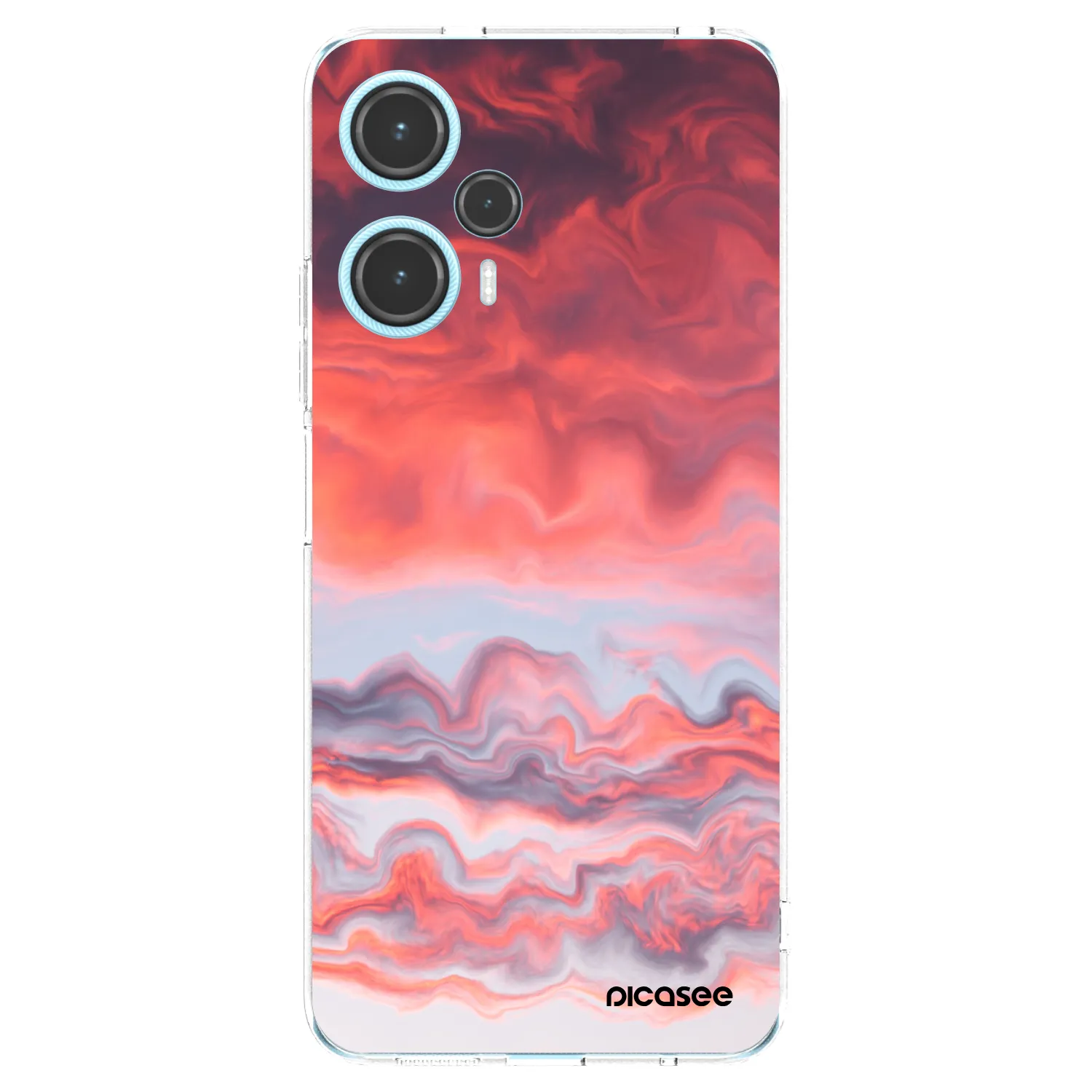 Picasee husă transparentă din silicon pentru Xiaomi Poco F5 - Sunset