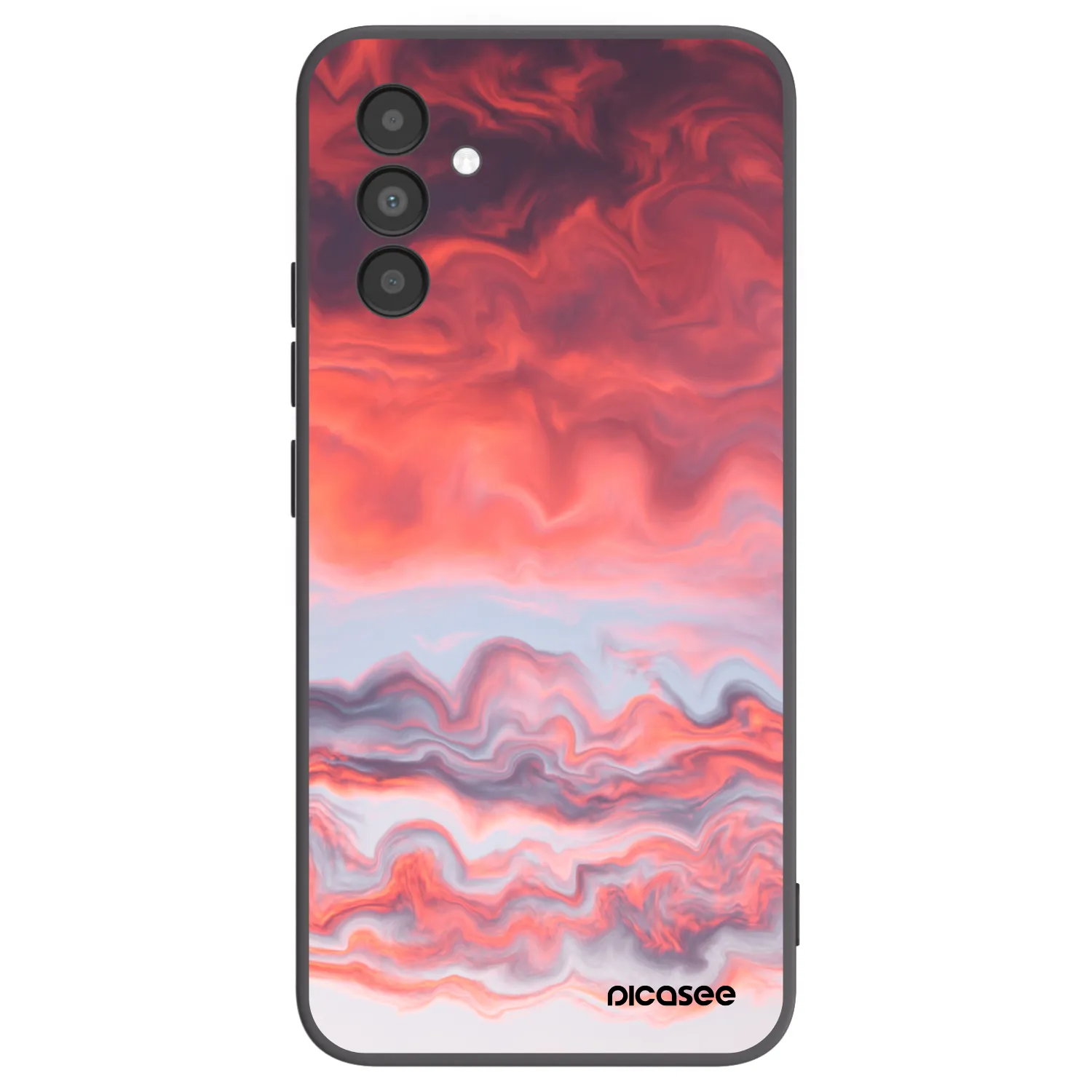Picasee husă neagră din silicon pentru Samsung Galaxy A04s A047F - Sunset