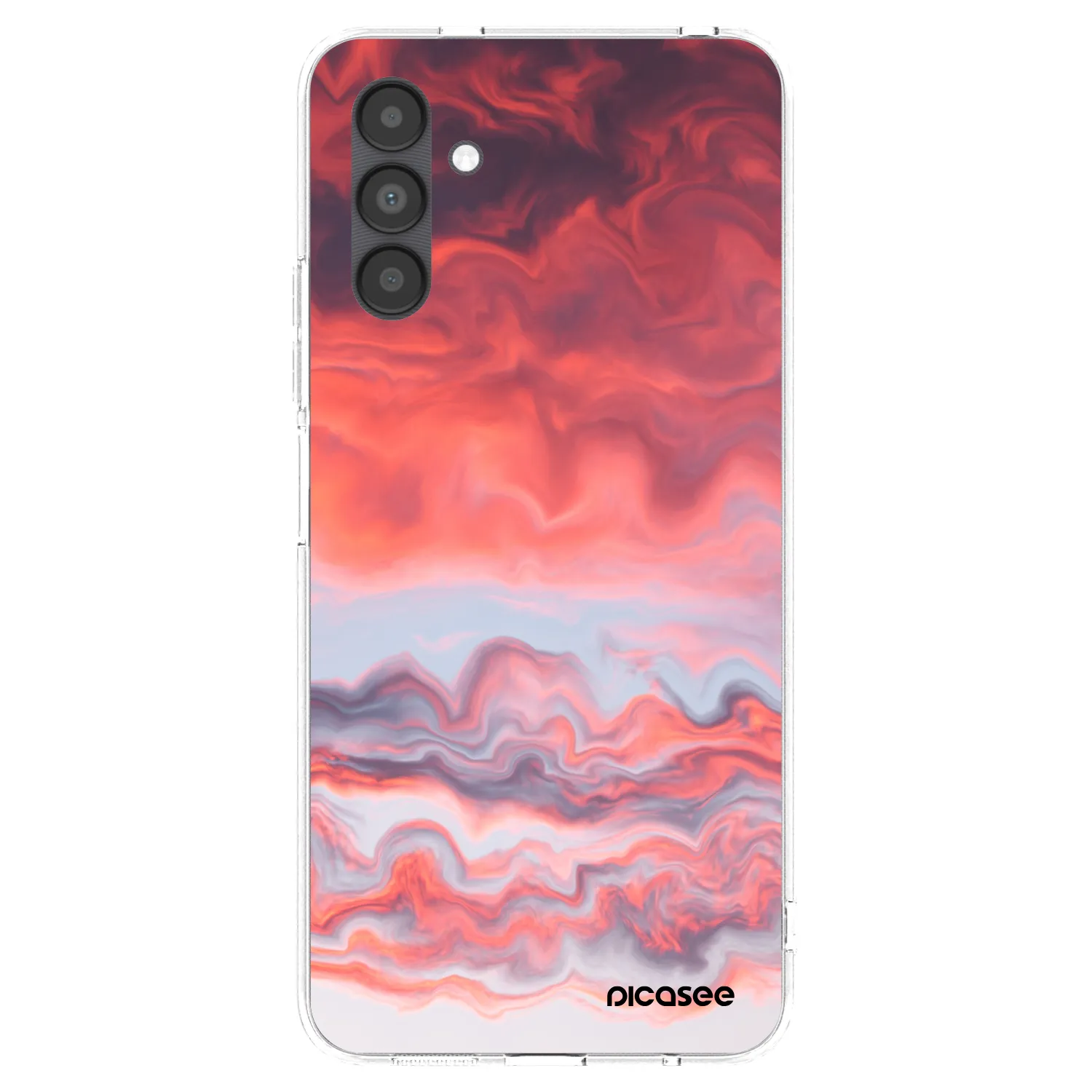 Picasee husă transparentă din silicon pentru Samsung Galaxy A04s A047F - Sunset