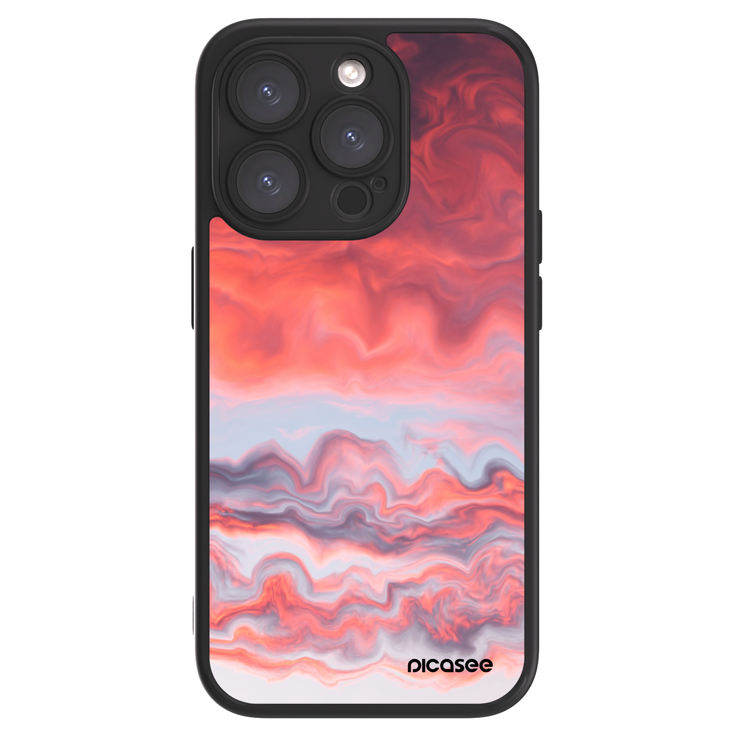 Picasee ULTIMATE CASE MagSafe pentru Apple iPhone 15 Pro - Sunset
