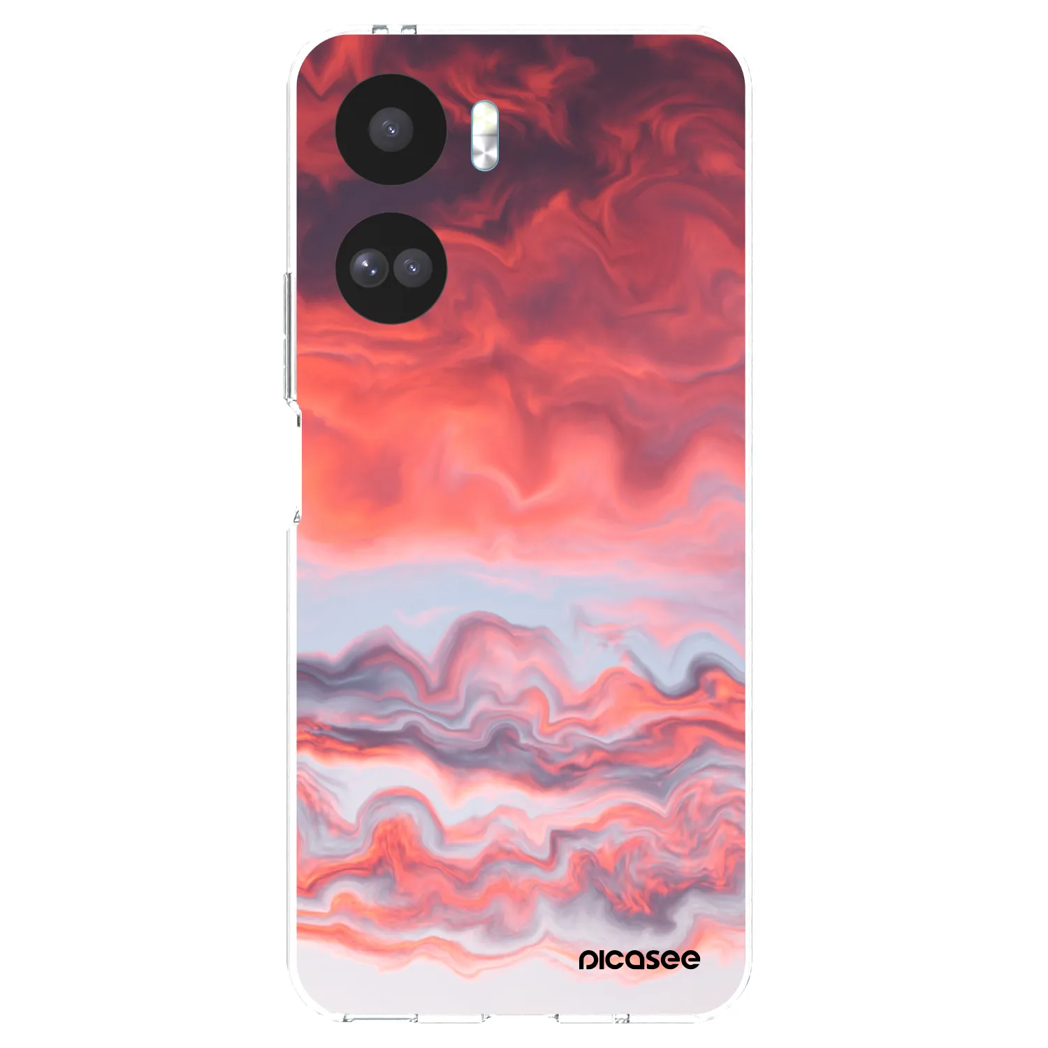Picasee husă transparentă din silicon pentru Honor 90 Lite 5G - Sunset