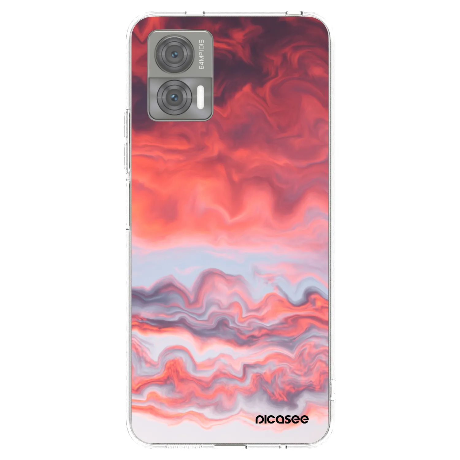 Picasee husă transparentă din silicon pentru Motorola Edge 30 Neo - Sunset
