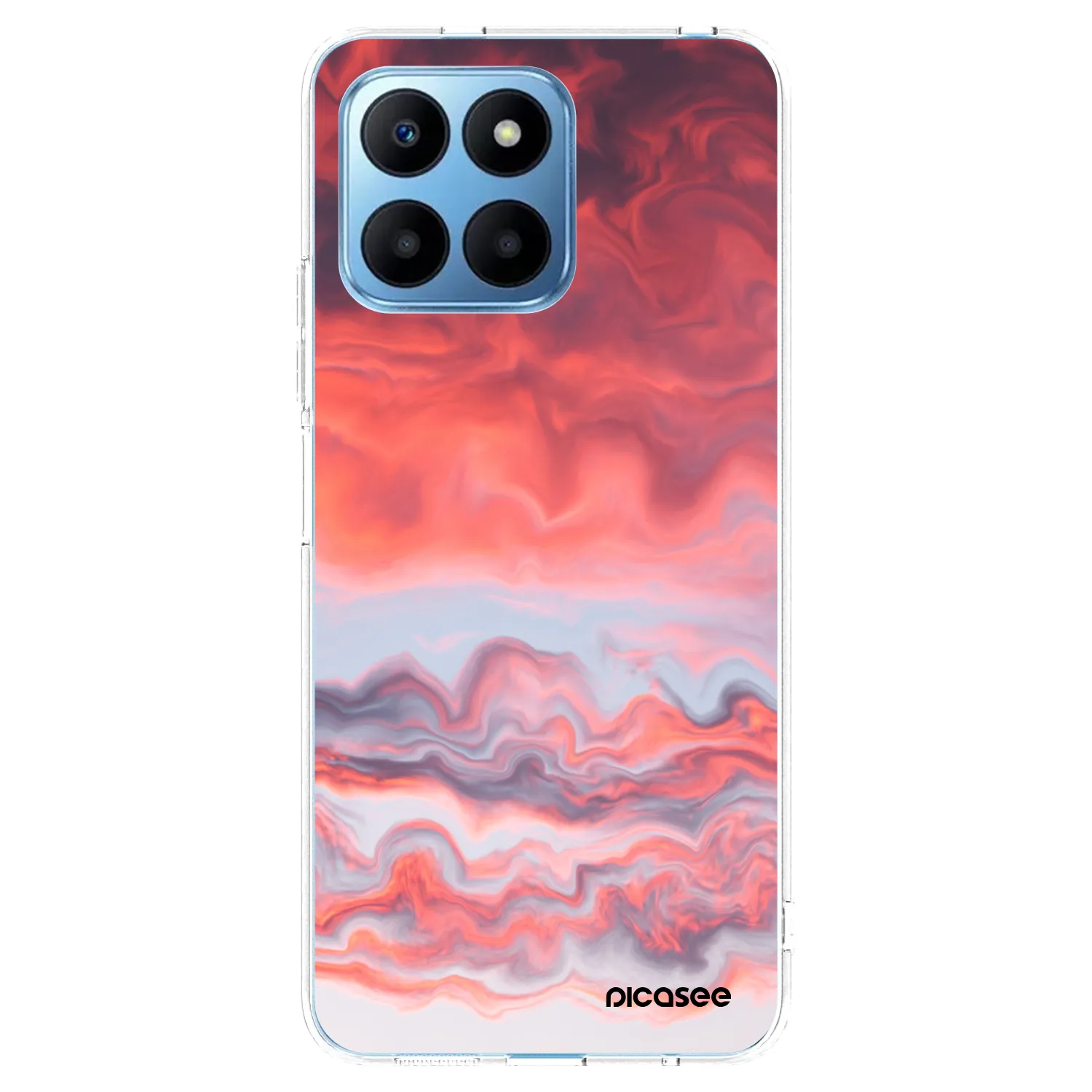 Picasee husă transparentă din silicon pentru Honor 70 Lite - Sunset