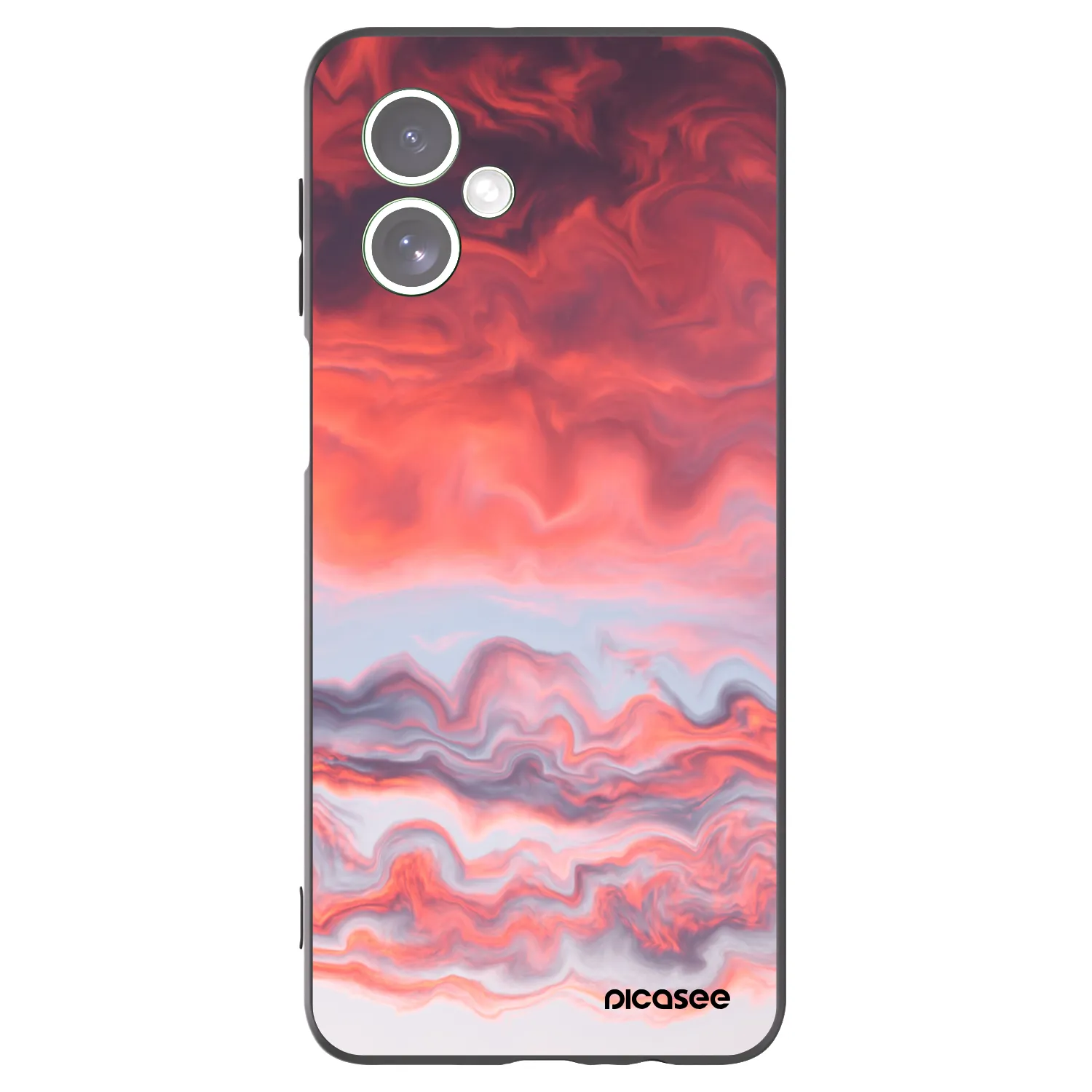 Picasee husă neagră din silicon pentru Motorola Moto G54 5G - Sunset