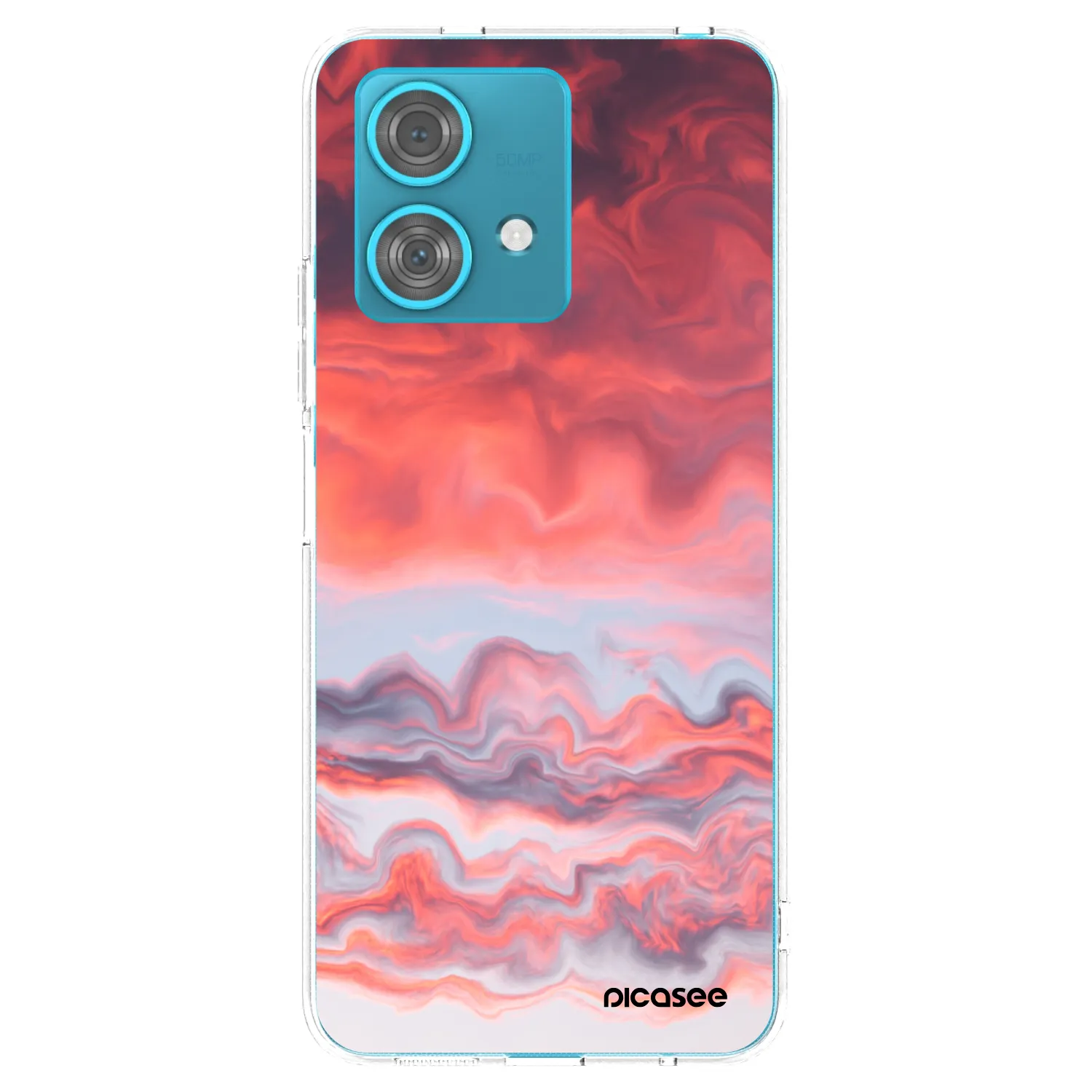 Picasee husă transparentă din silicon pentru Motorola Edge 40 Neo - Sunset