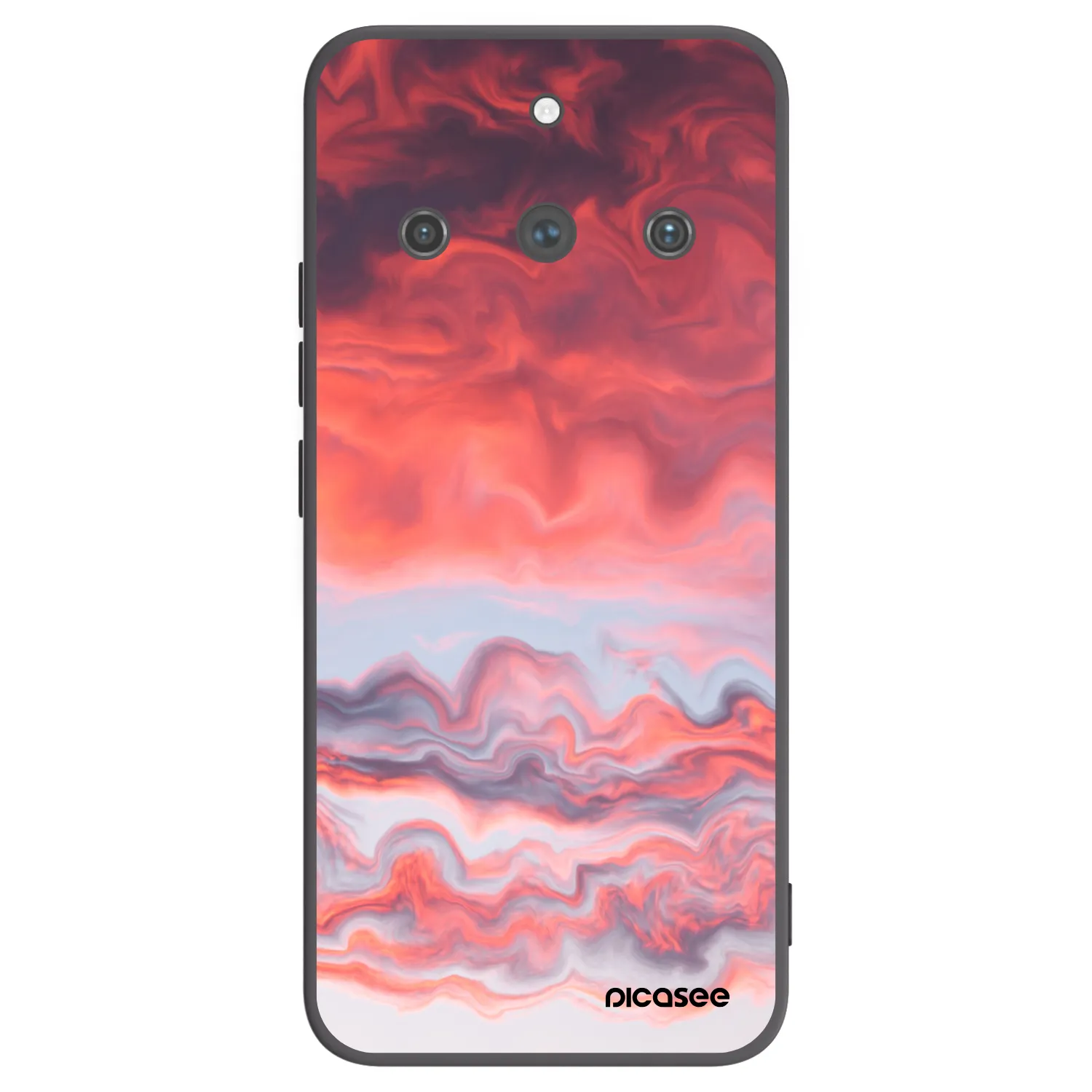 Picasee husă neagră din silicon pentru Realme 11 Pro+ - Sunset