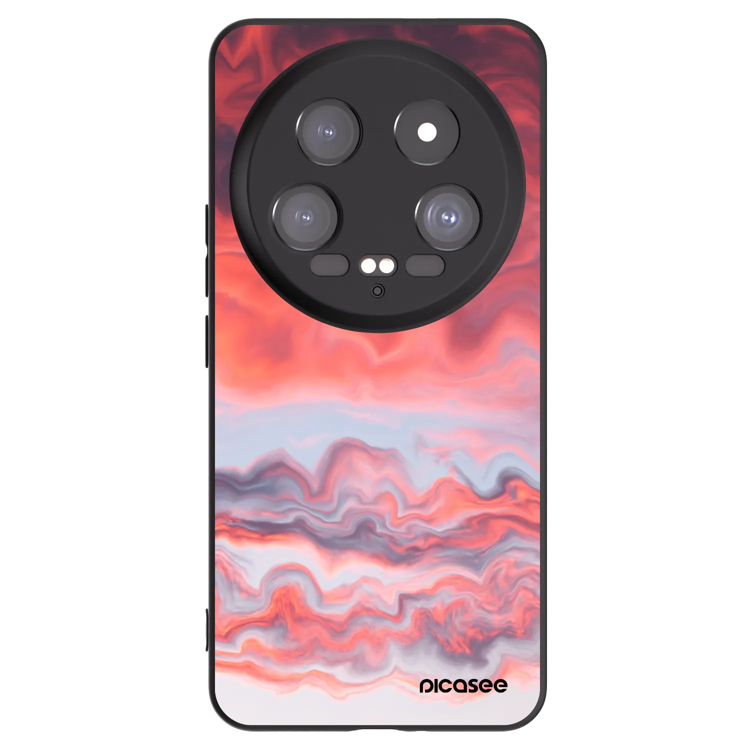 Picasee husă neagră din silicon pentru Xiaomi 14 Ultra - Sunset