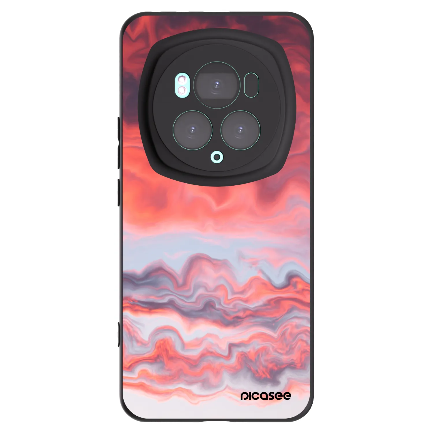 Picasee husă neagră din silicon pentru Honor Magic6 Pro - Sunset