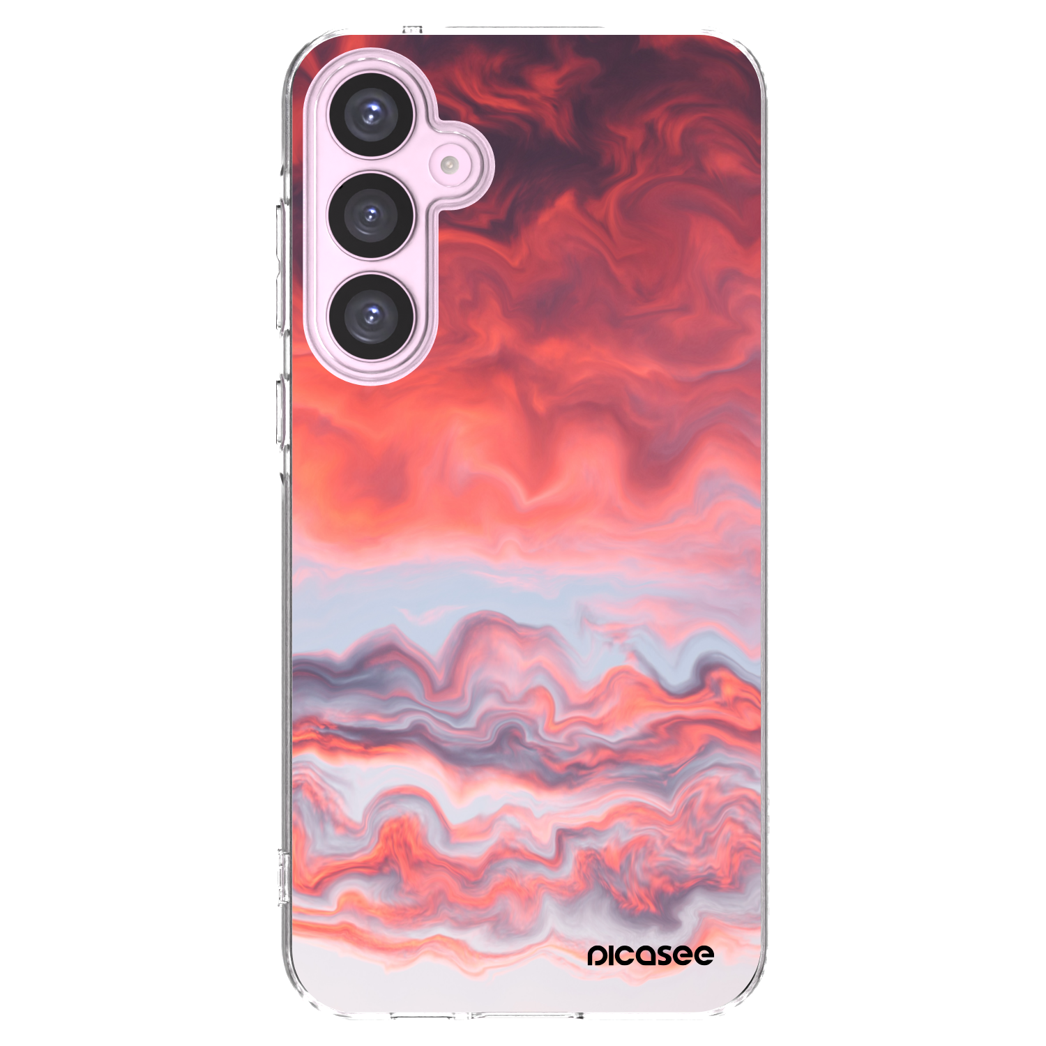 Picasee husă transparentă din silicon pentru Samsung Galaxy A55 5G A556B - Sunset