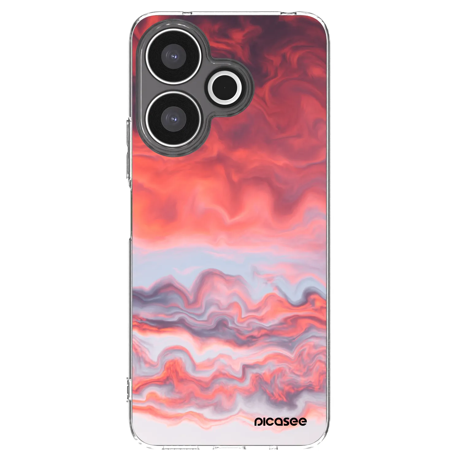 Picasee husă transparentă din silicon pentru Xiaomi Redmi 13 4G - Sunset