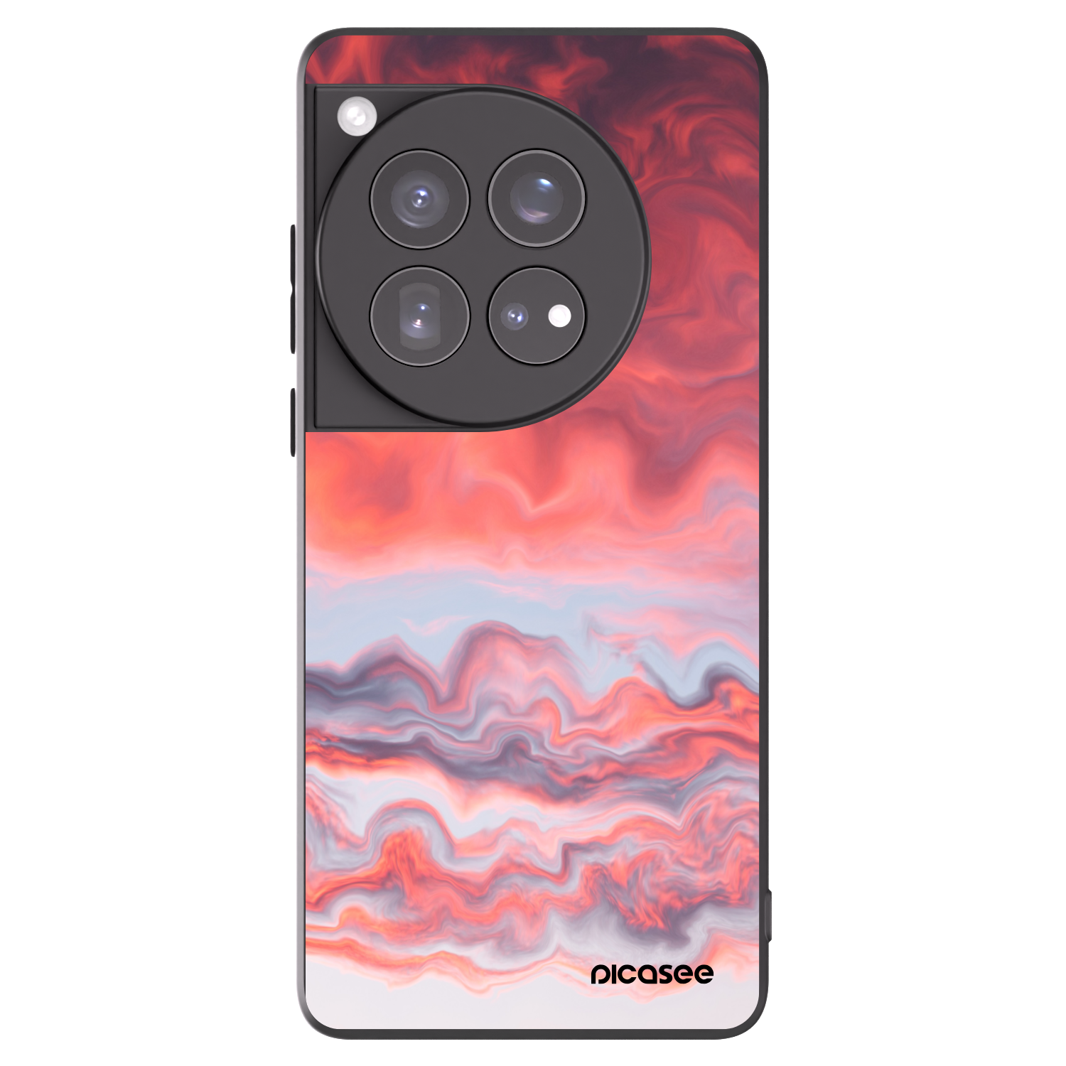 Picasee husă neagră din silicon pentru OnePlus 12 5G - Sunset
