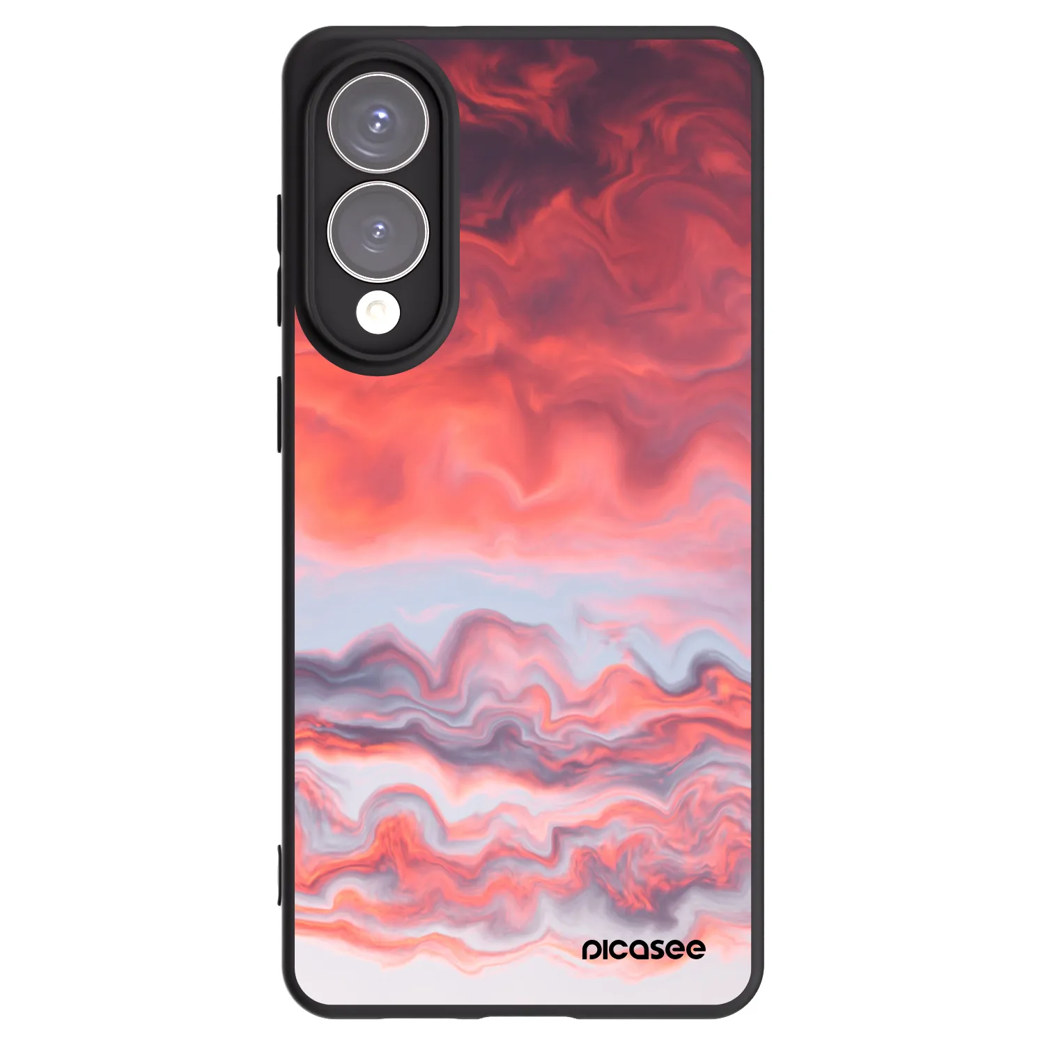 Picasee husă neagră din silicon pentru Samsung Galaxy S25 Edge 5G - Sunset