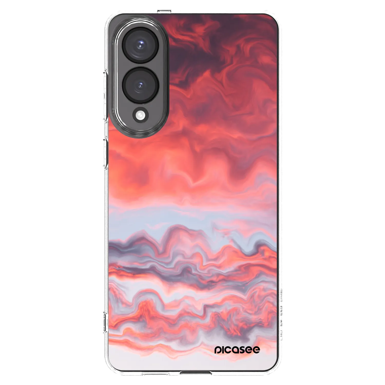 Picasee husă transparentă din silicon pentru Samsung Galaxy S25 Edge 5G - Sunset