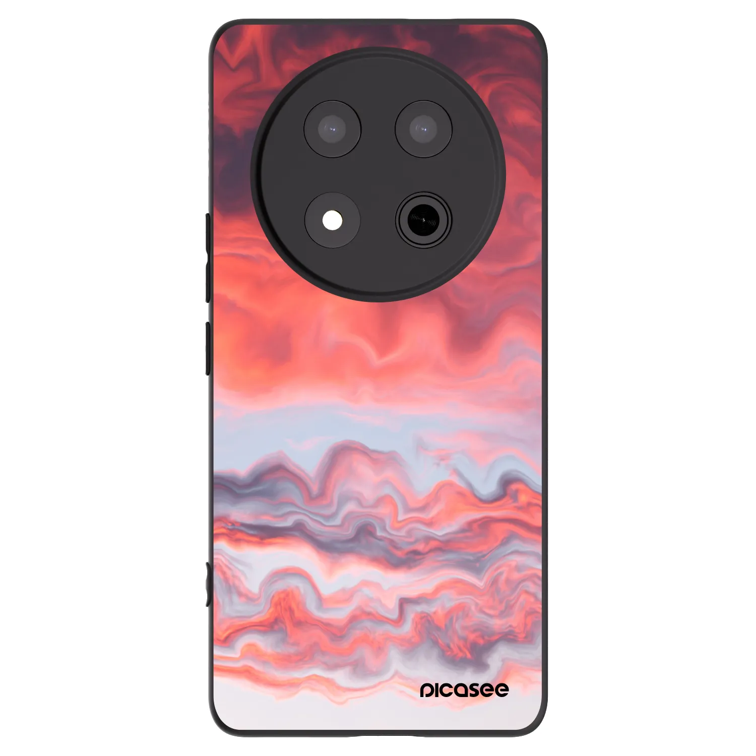 Picasee husă neagră din silicon pentru Honor Magic7 Lite 5G - Sunset