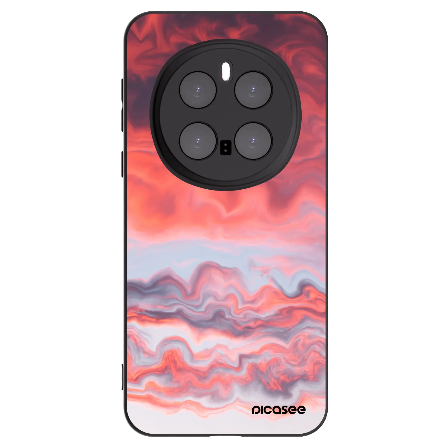 Picasee husă neagră din silicon pentru Honor Magic7 Pro 5G - Sunset