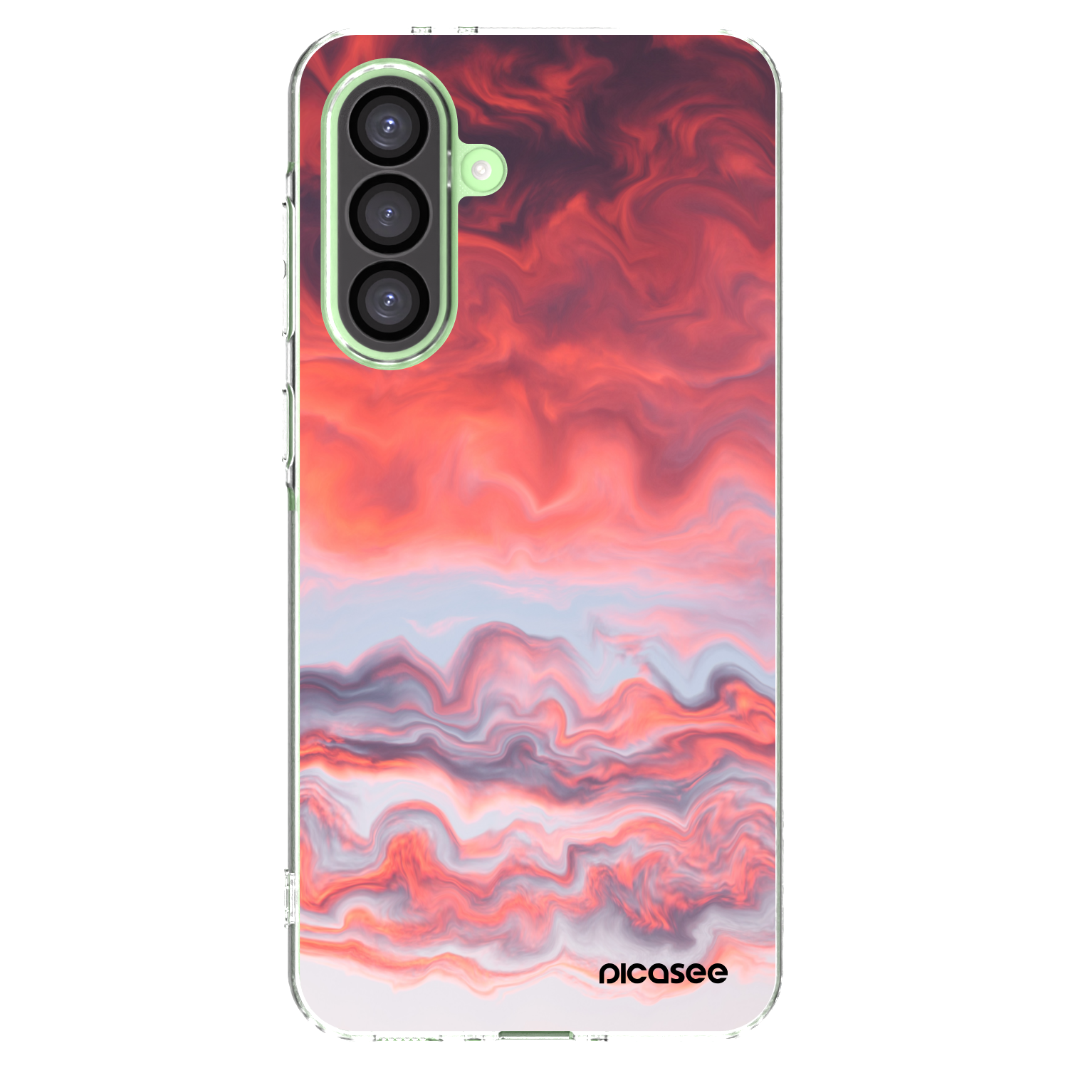 Picasee husă transparentă din silicon pentru Samsung Galaxy A26 5G A266B - Sunset