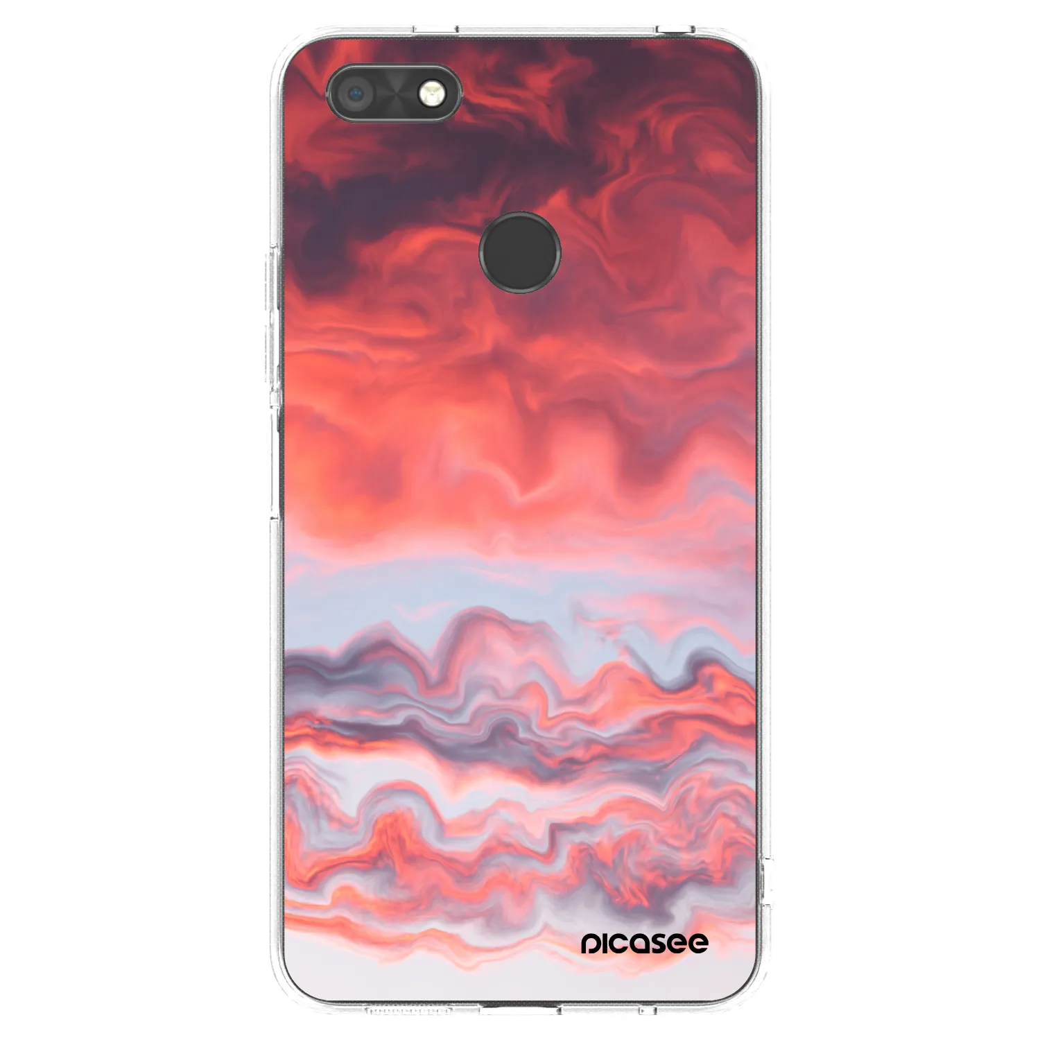 Picasee husă transparentă din silicon pentru Huawei P9 Lite Mini - Sunset