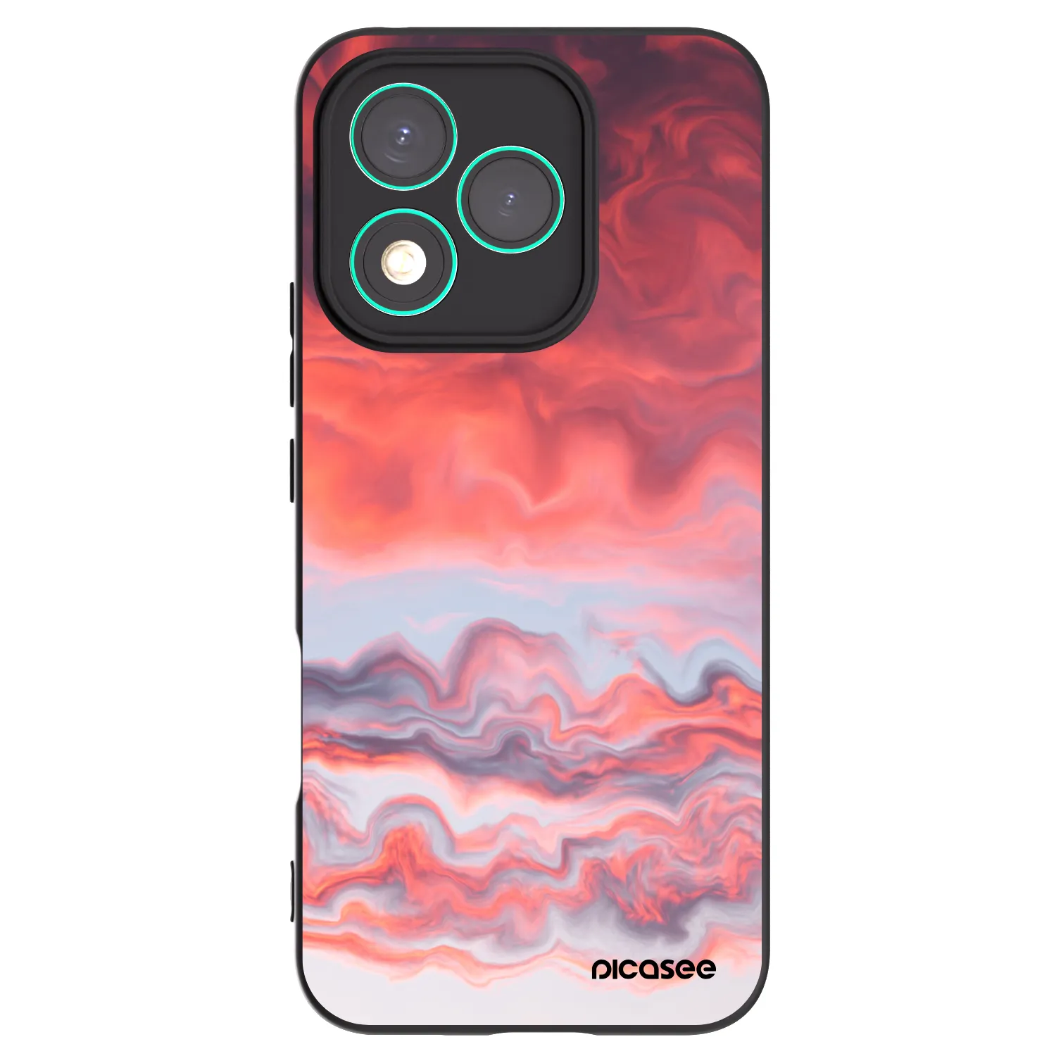 Picasee husă neagră din silicon pentru Honor 400 Lite 5G - Sunset