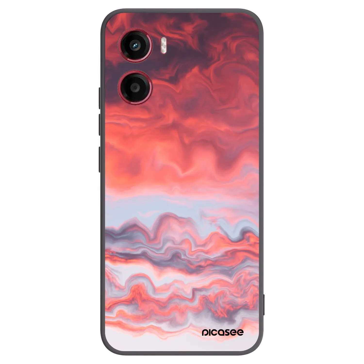 Picasee husă neagră din silicon pentru Motorola Moto G05 - Sunset