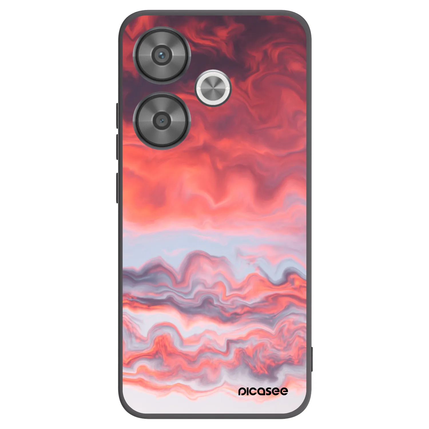 Picasee husă neagră din silicon pentru Xiaomi Poco F6 - Sunset