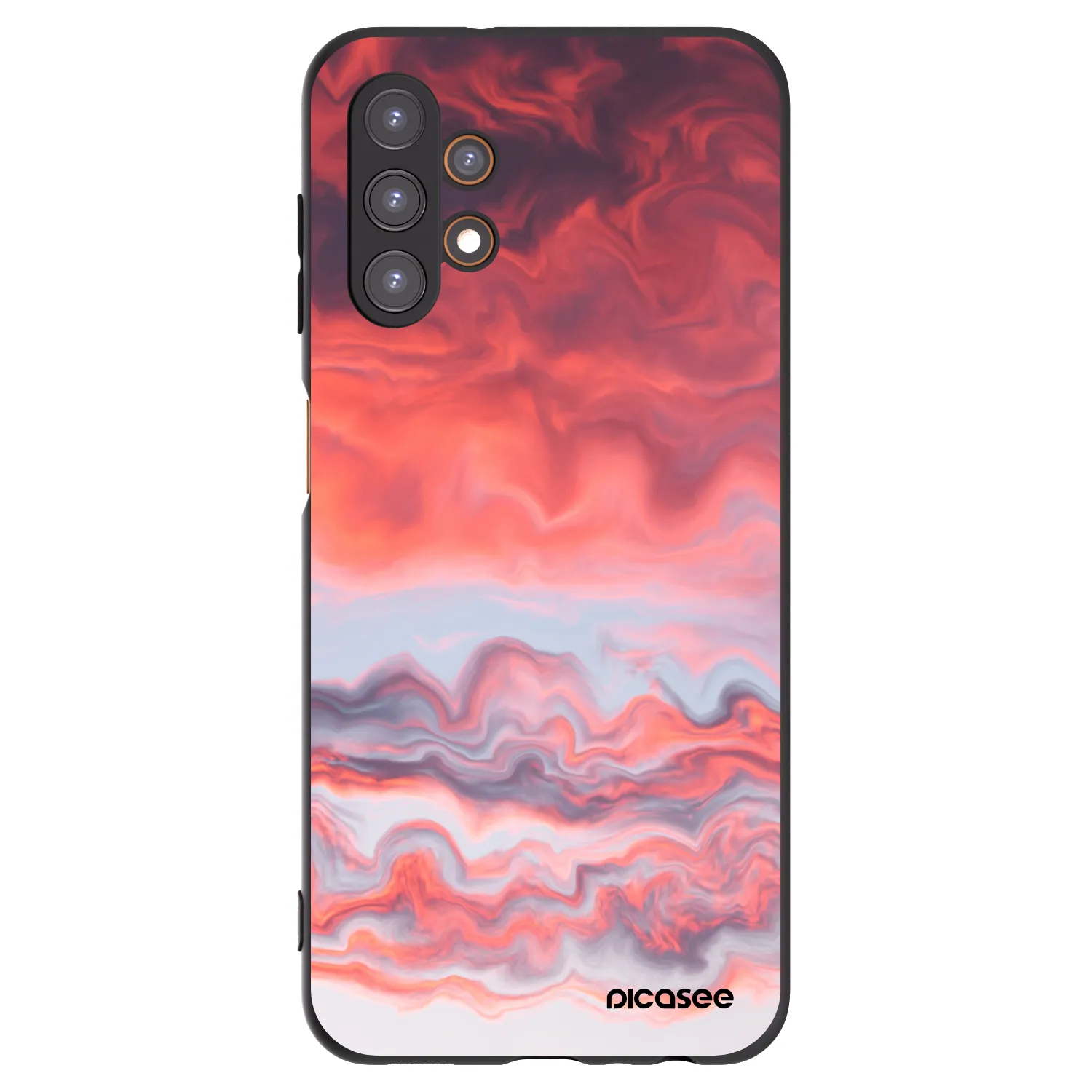 Picasee husă neagră din silicon pentru Samsung Galaxy A13 5G - Sunset