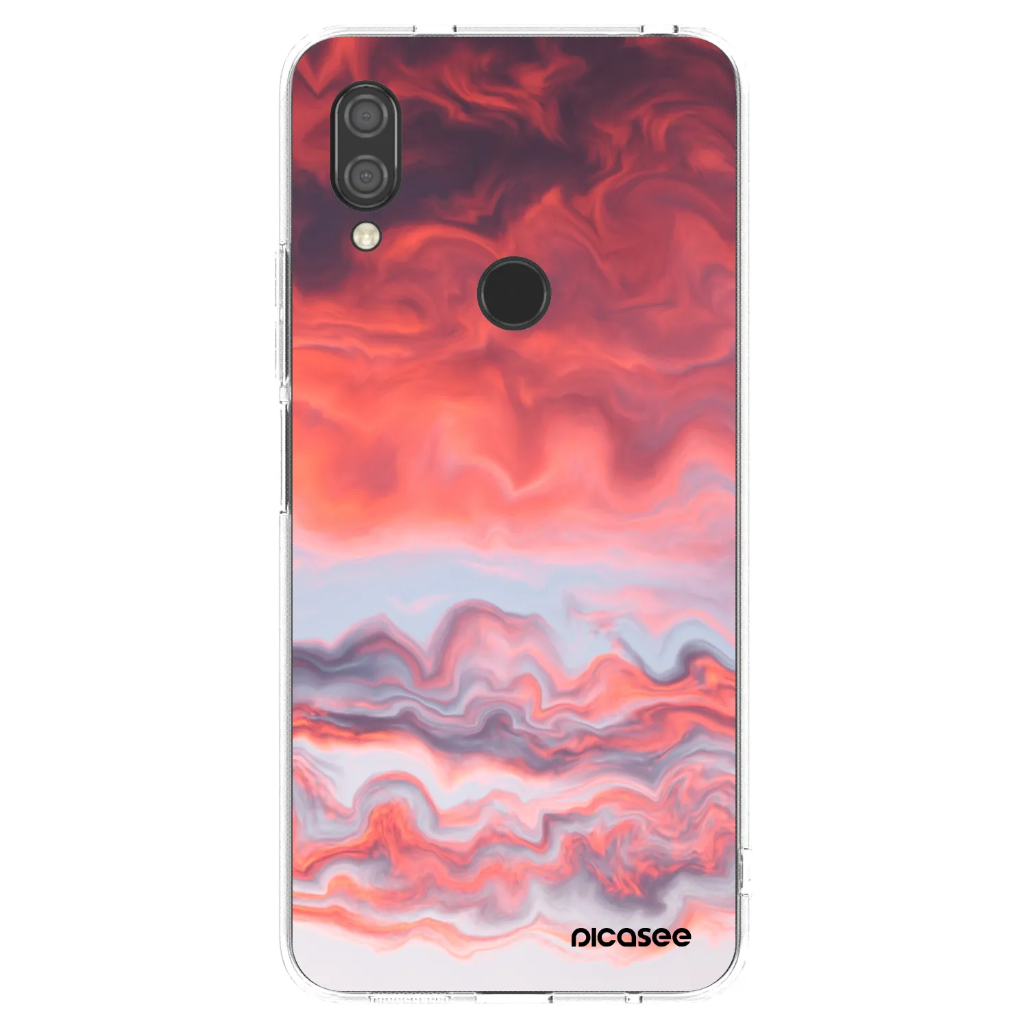 Picasee husă transparentă din silicon pentru Xiaomi Redmi 7 - Sunset