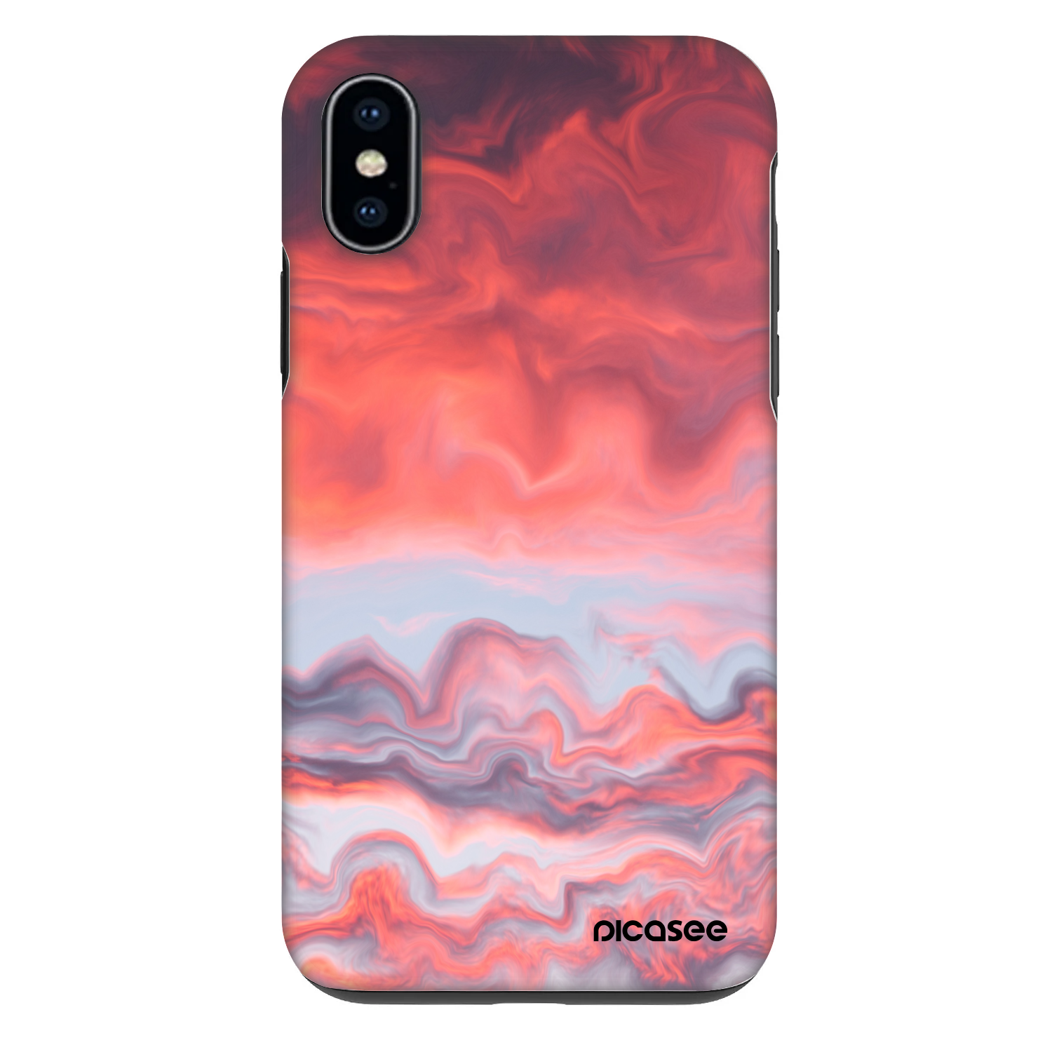 Picasee Fashion Case pentru Apple iPhone X/XS - Sunset