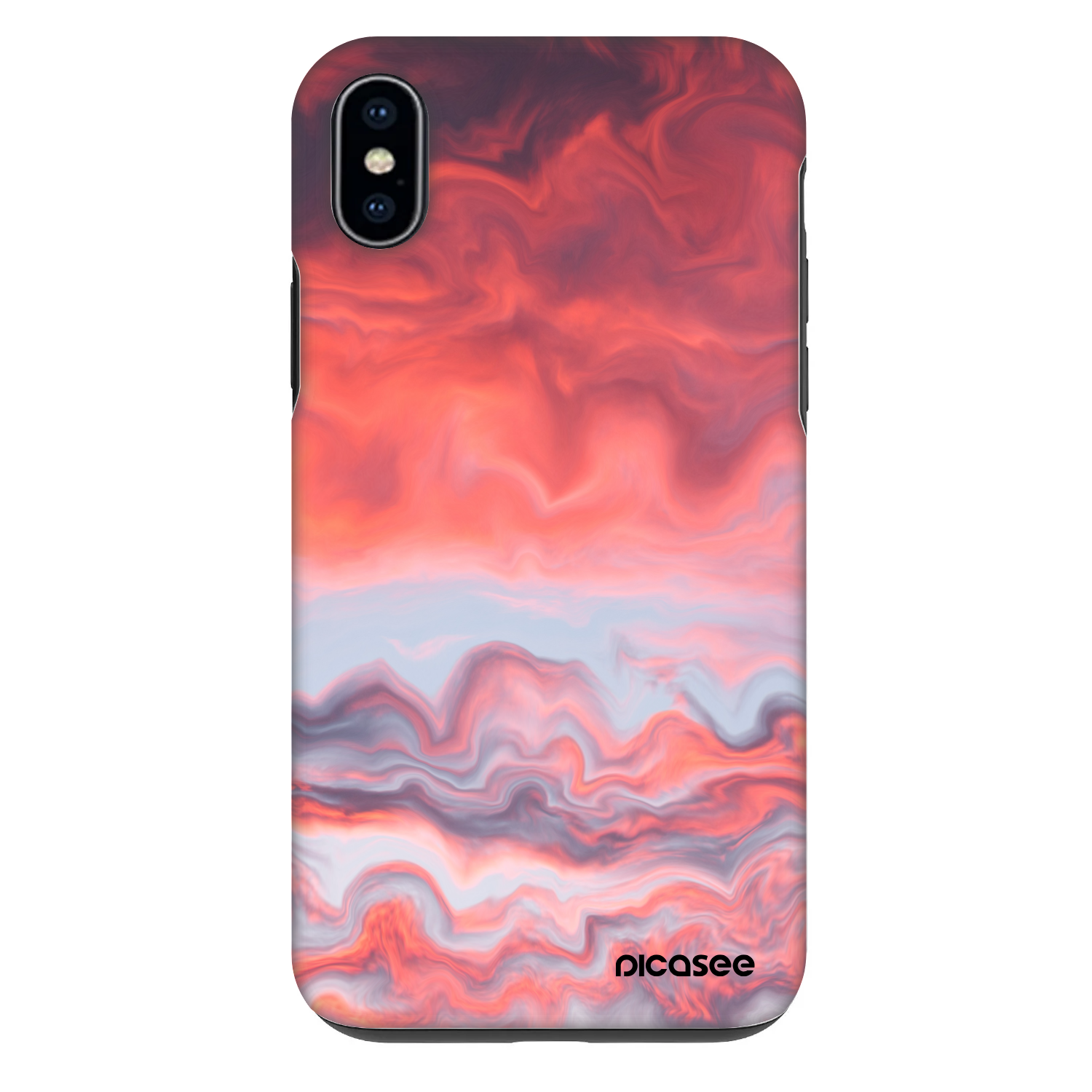 Picasee Fashion Case pentru Apple iPhone XS Max - Sunset